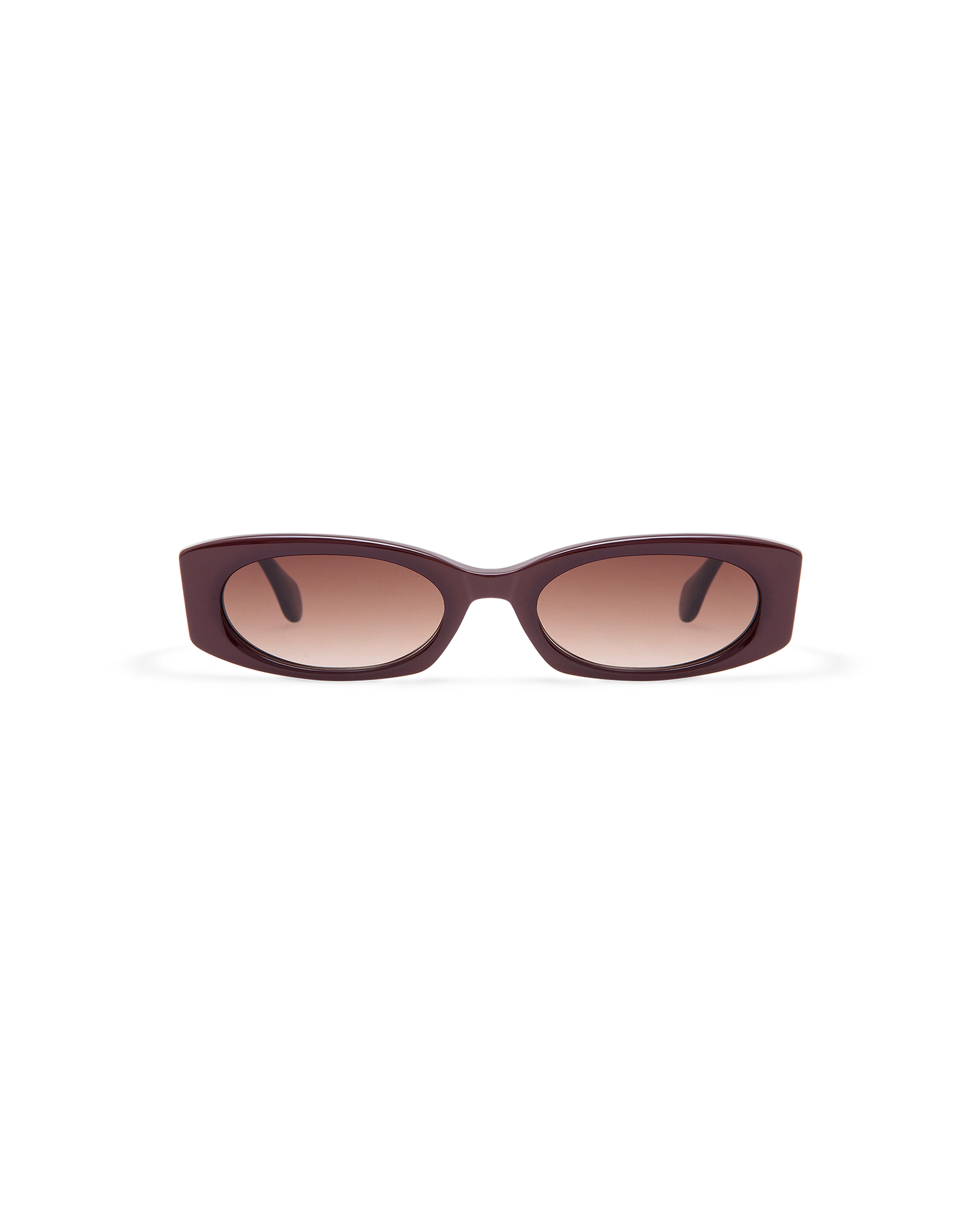 MELIA: Tiny Acetato Rojo sunglasses by GIGI STUDIOS 11797