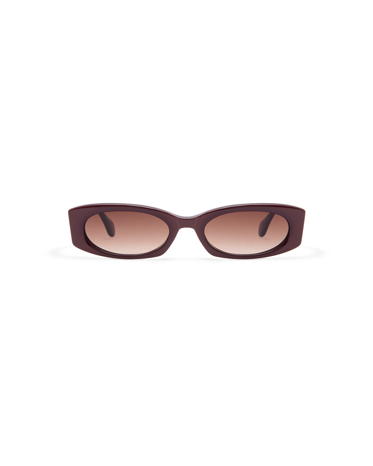 MELIA: Tiny Acetato Rojo sunglasses by GIGI STUDIOS 11797