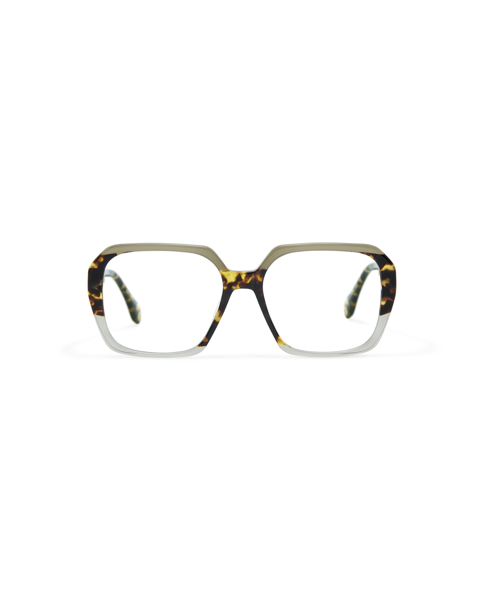 VAELLE: Cuadrada Acetato Havana optical glasses by GIGI STUDIOS 11642