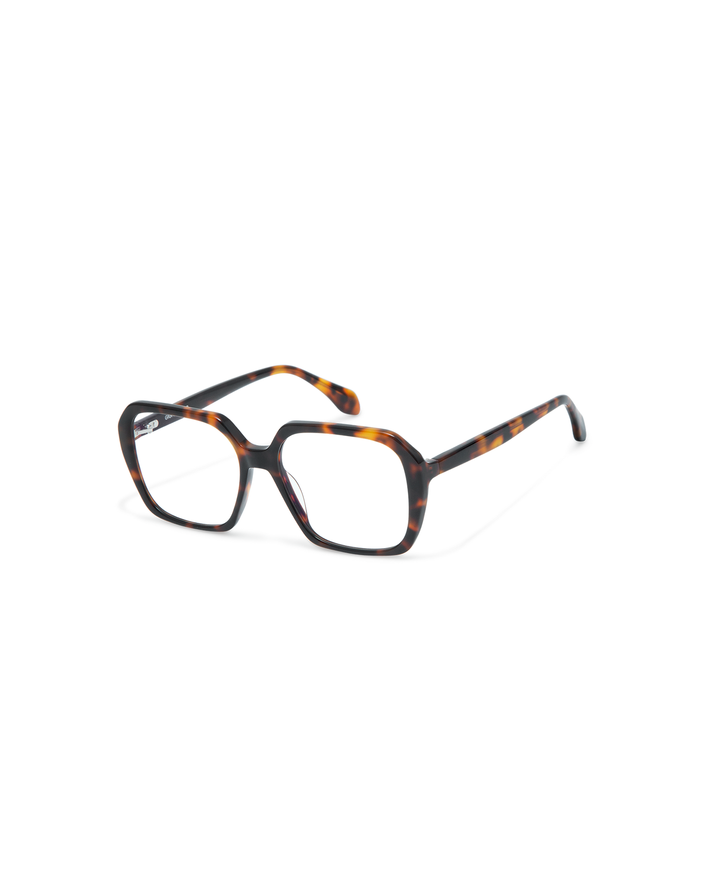 VAELLE: Cuadrada Acetato Havana optical glasses by GIGI STUDIOS 11670