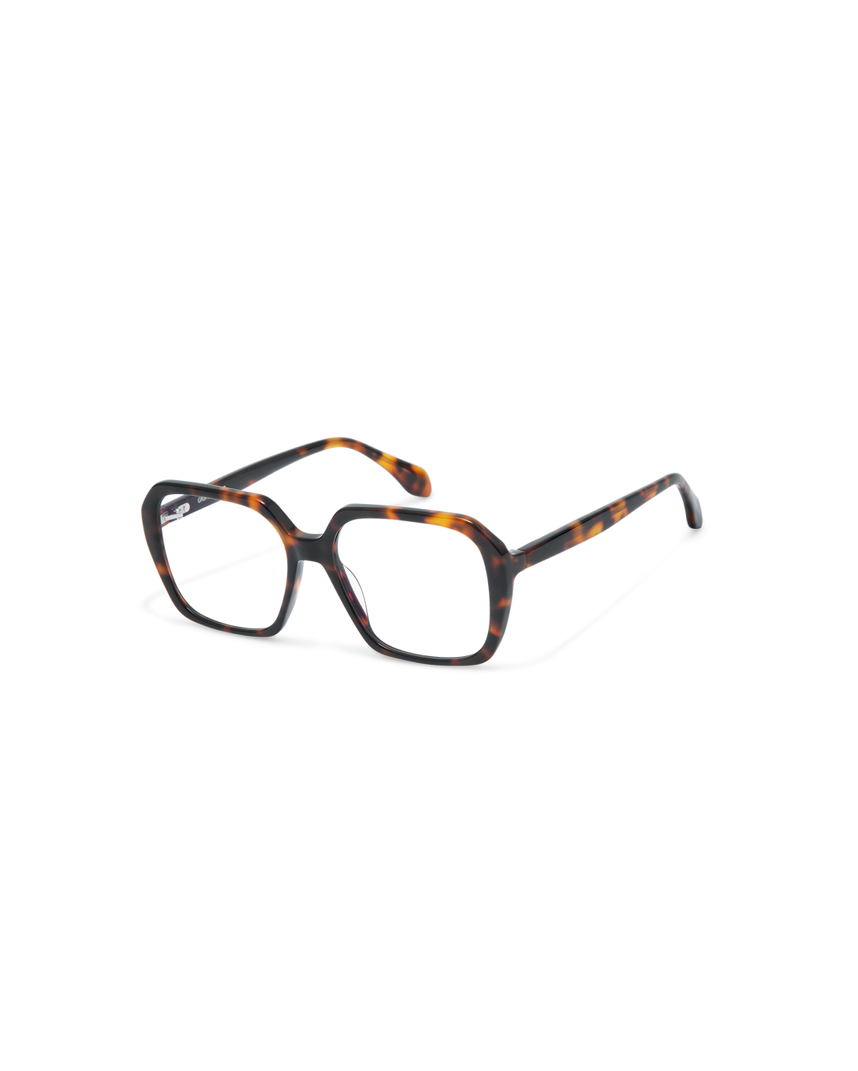 VAELLE: Cuadrada Acetato Havana optical glasses by GIGI STUDIOS 11670