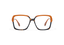 ELONA: Cuadrada Acetato Havana optical glasses by GIGI STUDIOS 11646