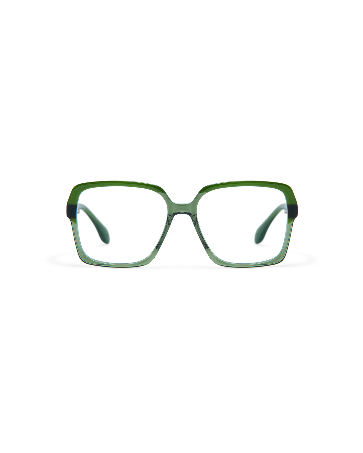 ELONA: Cuadrada Acetato Verde optical glasses by GIGI STUDIOS 11648