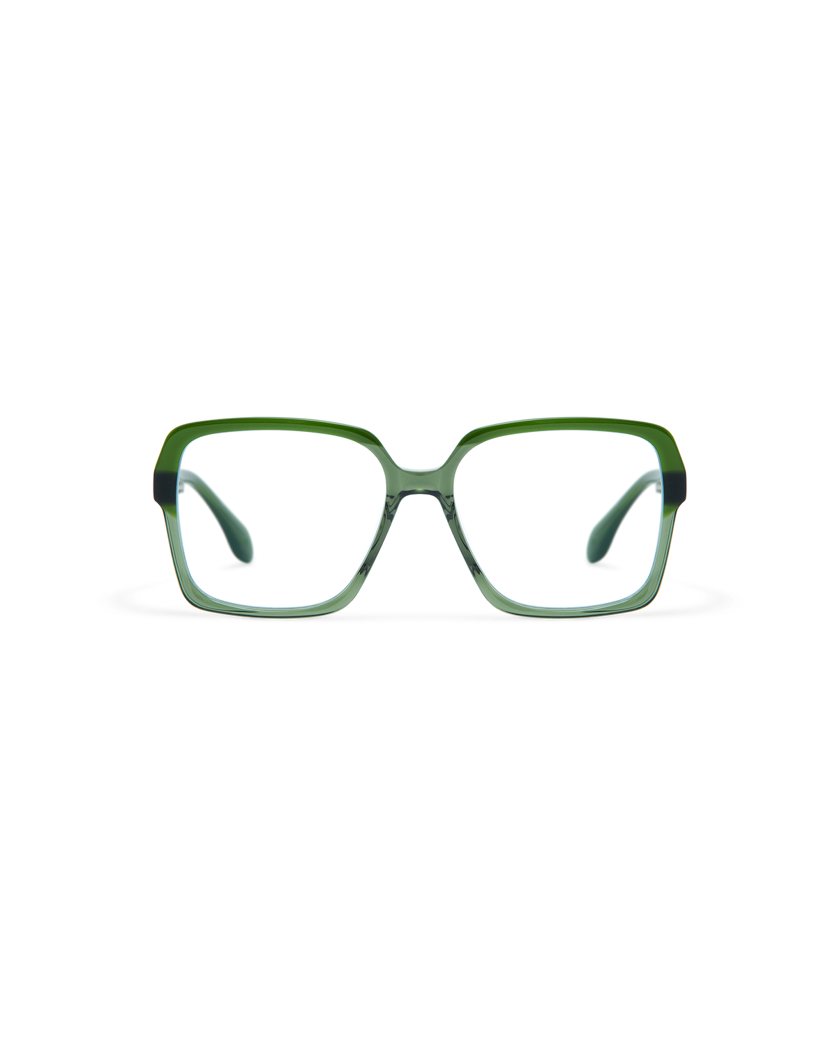 ELONA: Cuadrada Acetato Verde optical glasses by GIGI STUDIOS 11648