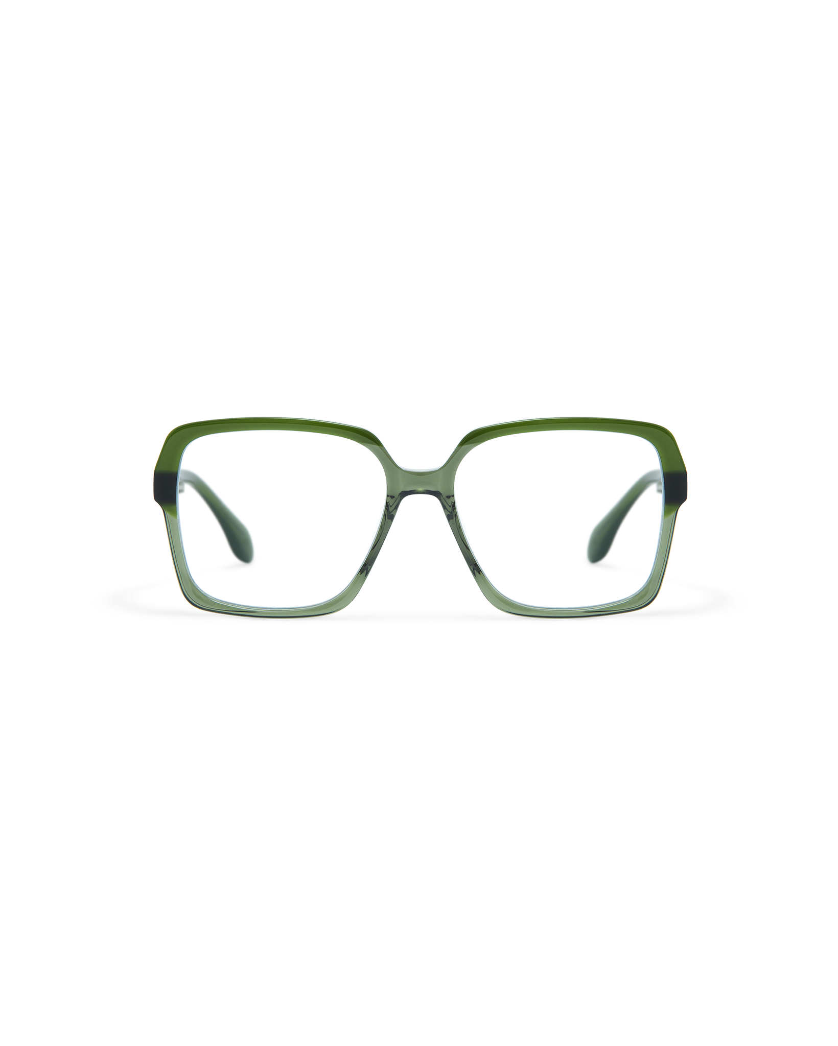 ELONA: Cuadrada Acetato Verde optical glasses by GIGI STUDIOS 11648