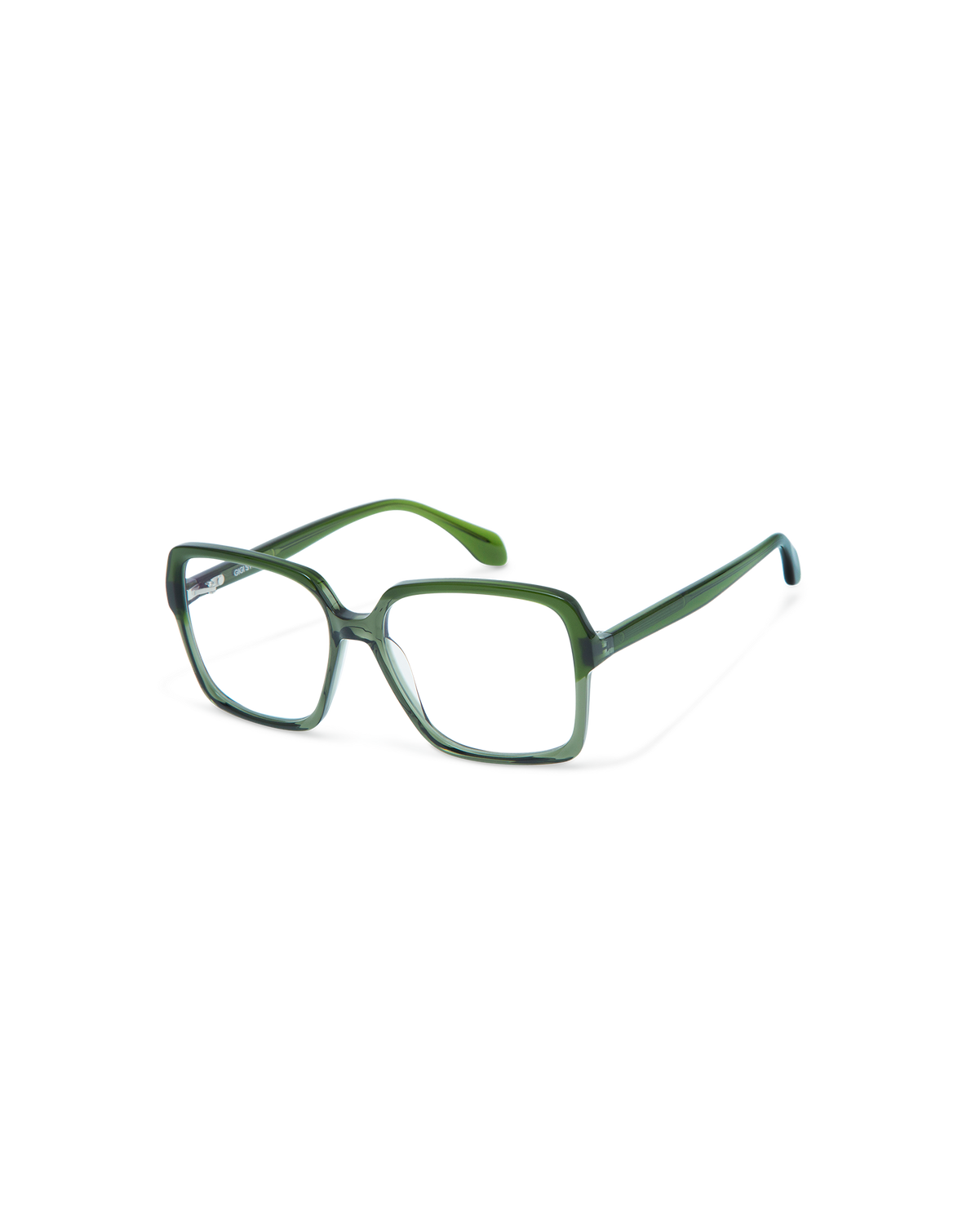 ELONA: Cuadrada Acetato Verde optical glasses by GIGI STUDIOS 11675