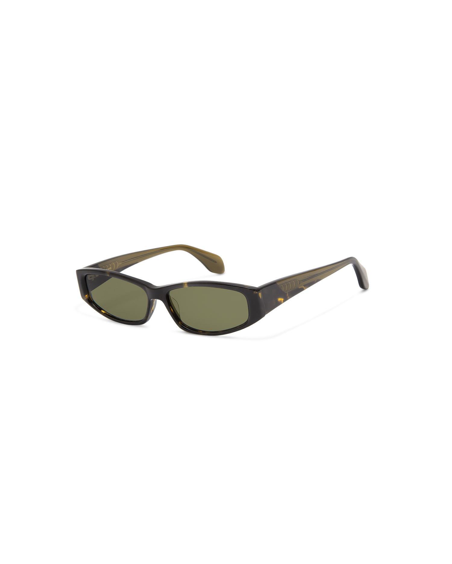 JUDE: Tiny Acetato Havana sunglasses by GIGI STUDIOS 12053