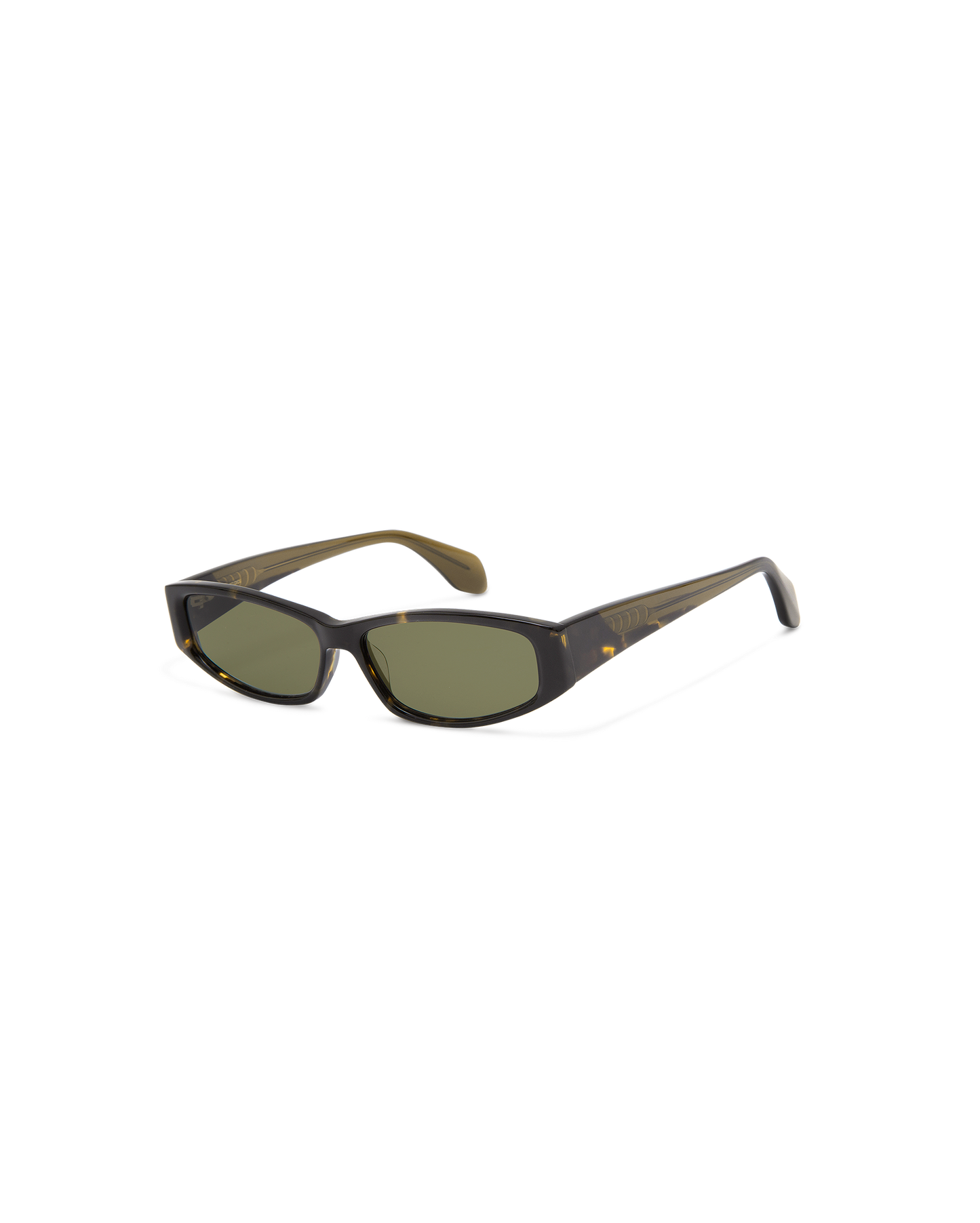 JUDE: Tiny Acetato Havana sunglasses by GIGI STUDIOS 12053
