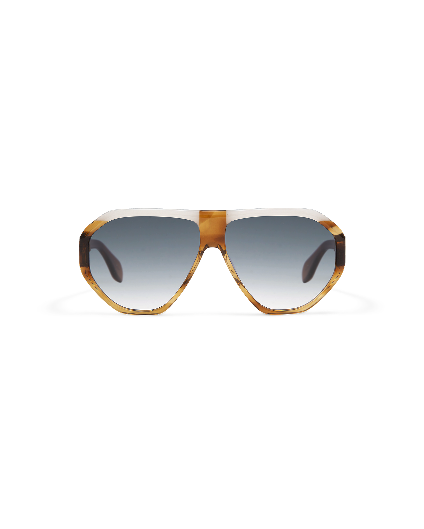 ROWE: Aviador Acetato Marrón sunglasses by GIGI STUDIOS 12032