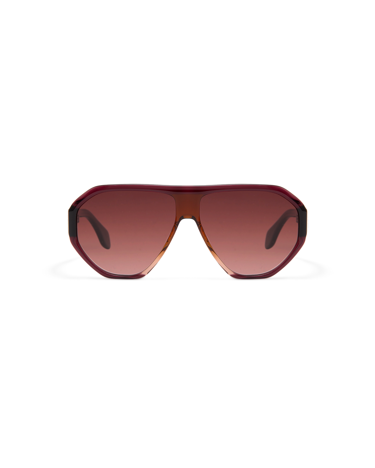 ROWE: Aviador Acetato Rojo sunglasses by GIGI STUDIOS 12033