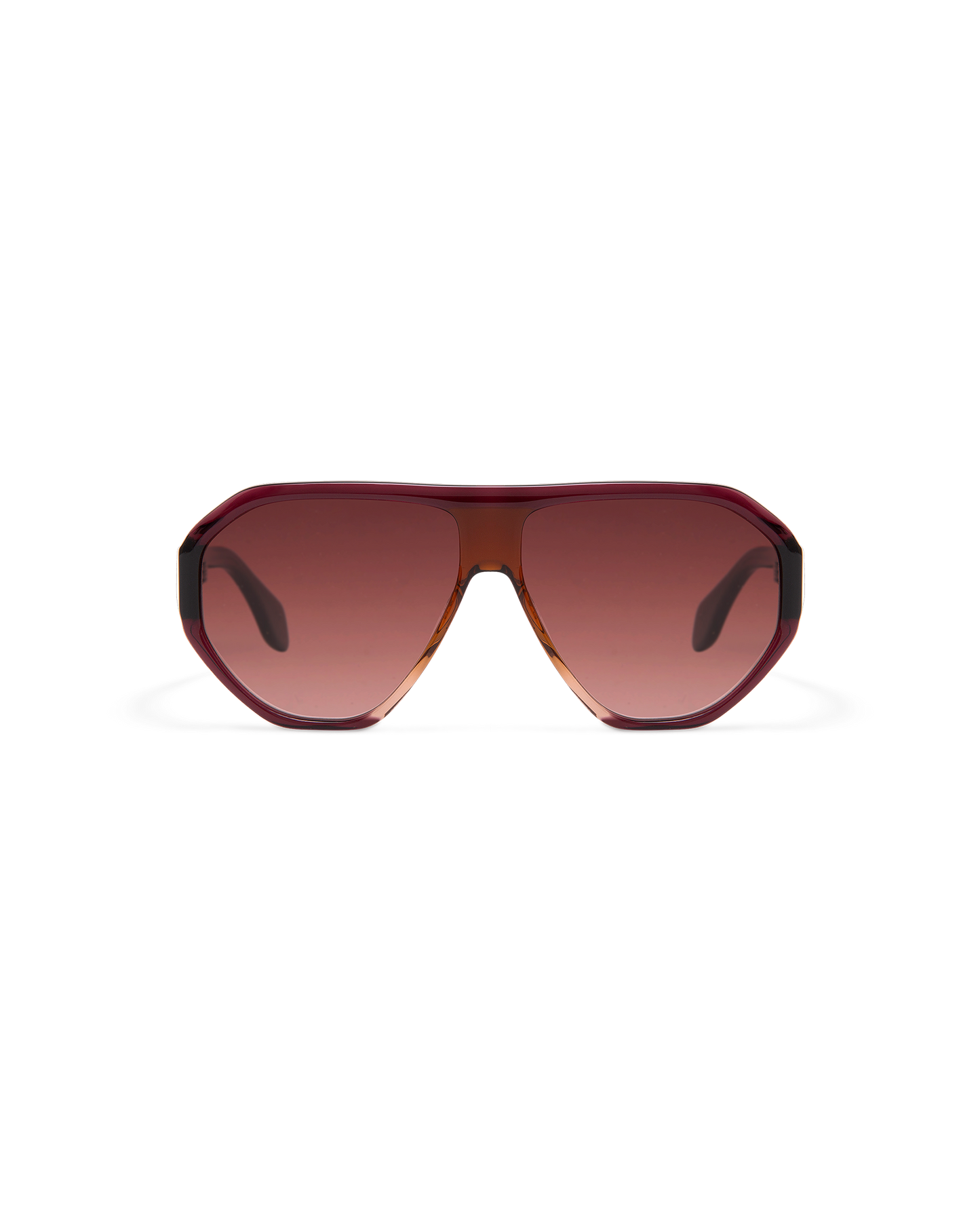 ROWE: Aviador Acetato Rojo sunglasses by GIGI STUDIOS 12033