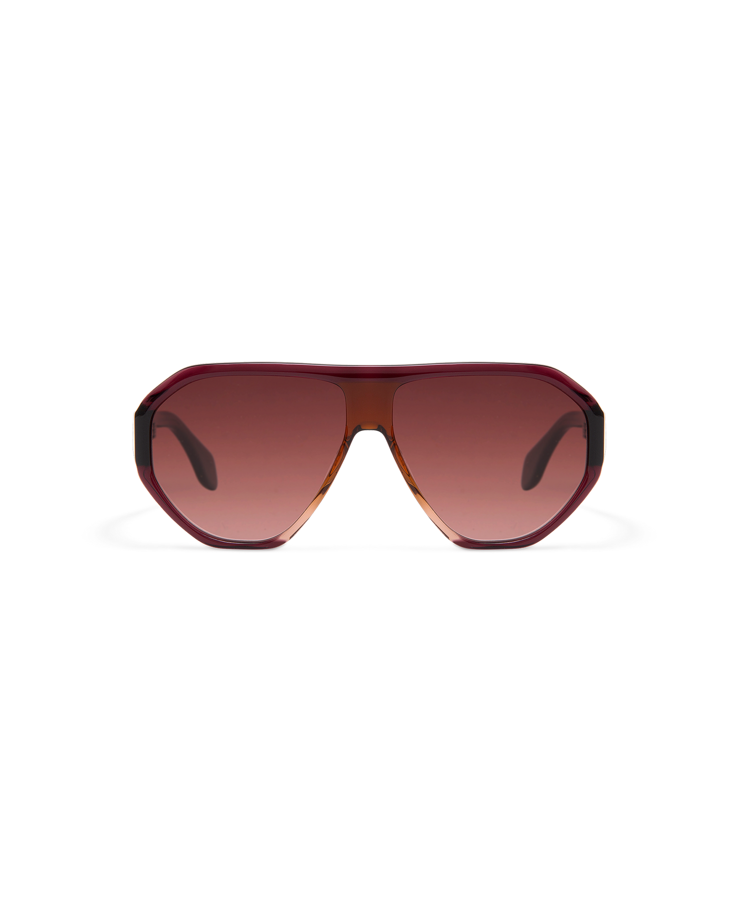 ROWE: Aviador Acetato Rojo sunglasses by GIGI STUDIOS 12033