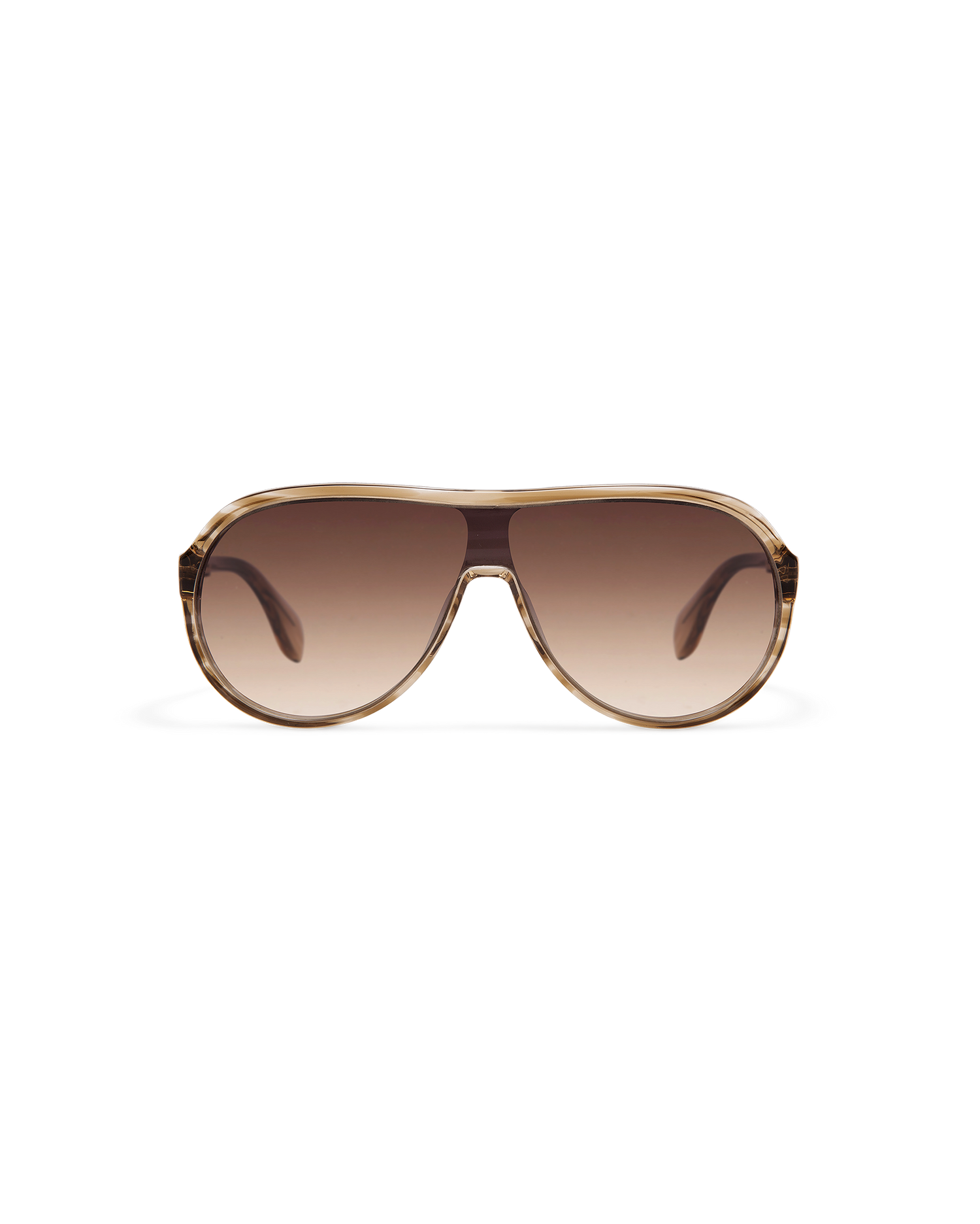 SELINE: Aviador Acetato Marrón sunglasses by GIGI STUDIOS 12036