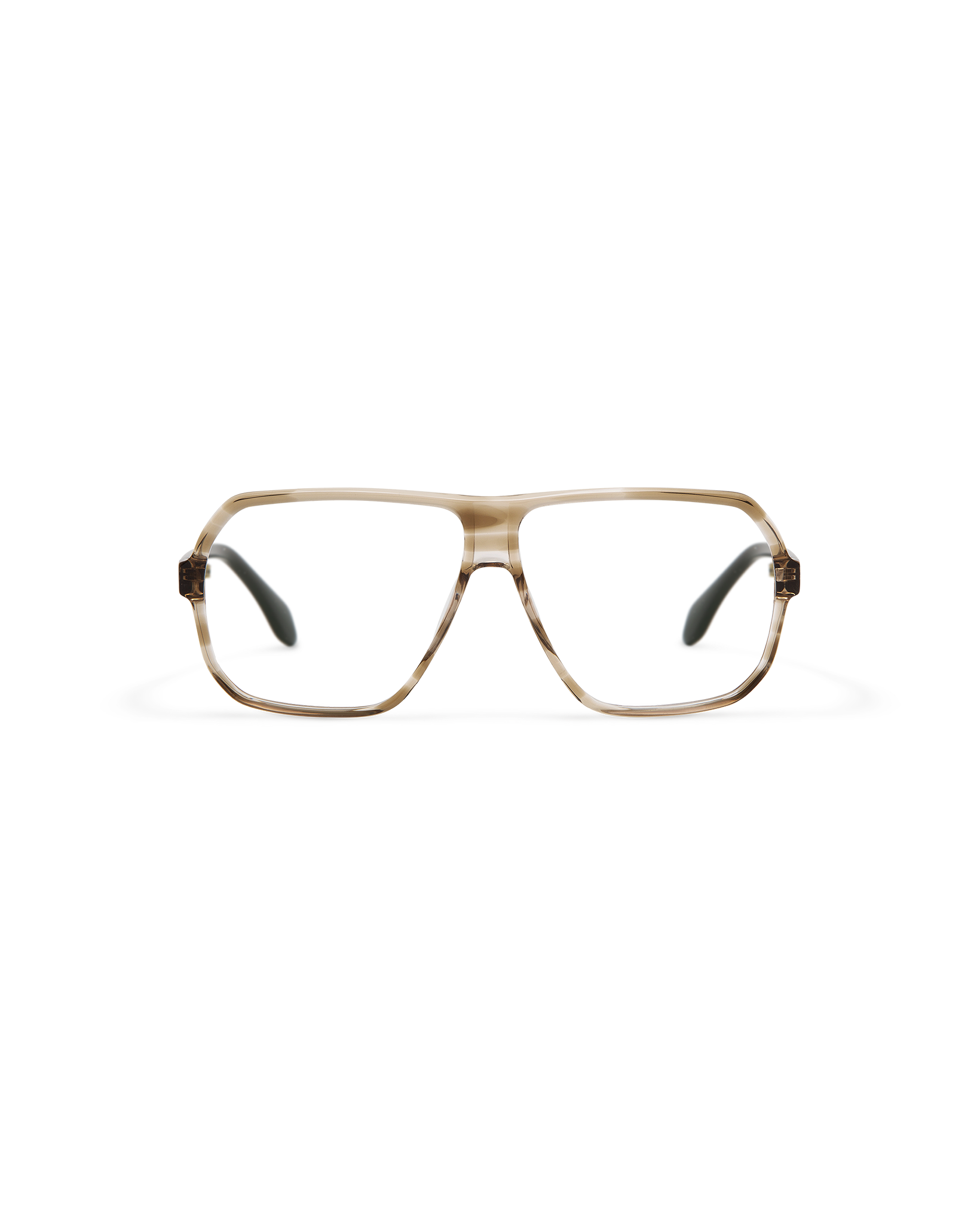 MARGAUX: Aviador Acetato Marrón optical glasses by GIGI STUDIOS 12038
