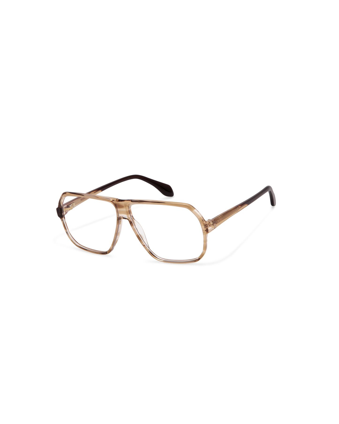 MARGAUX: Aviador Acetato Marrón optical glasses by GIGI STUDIOS 12062