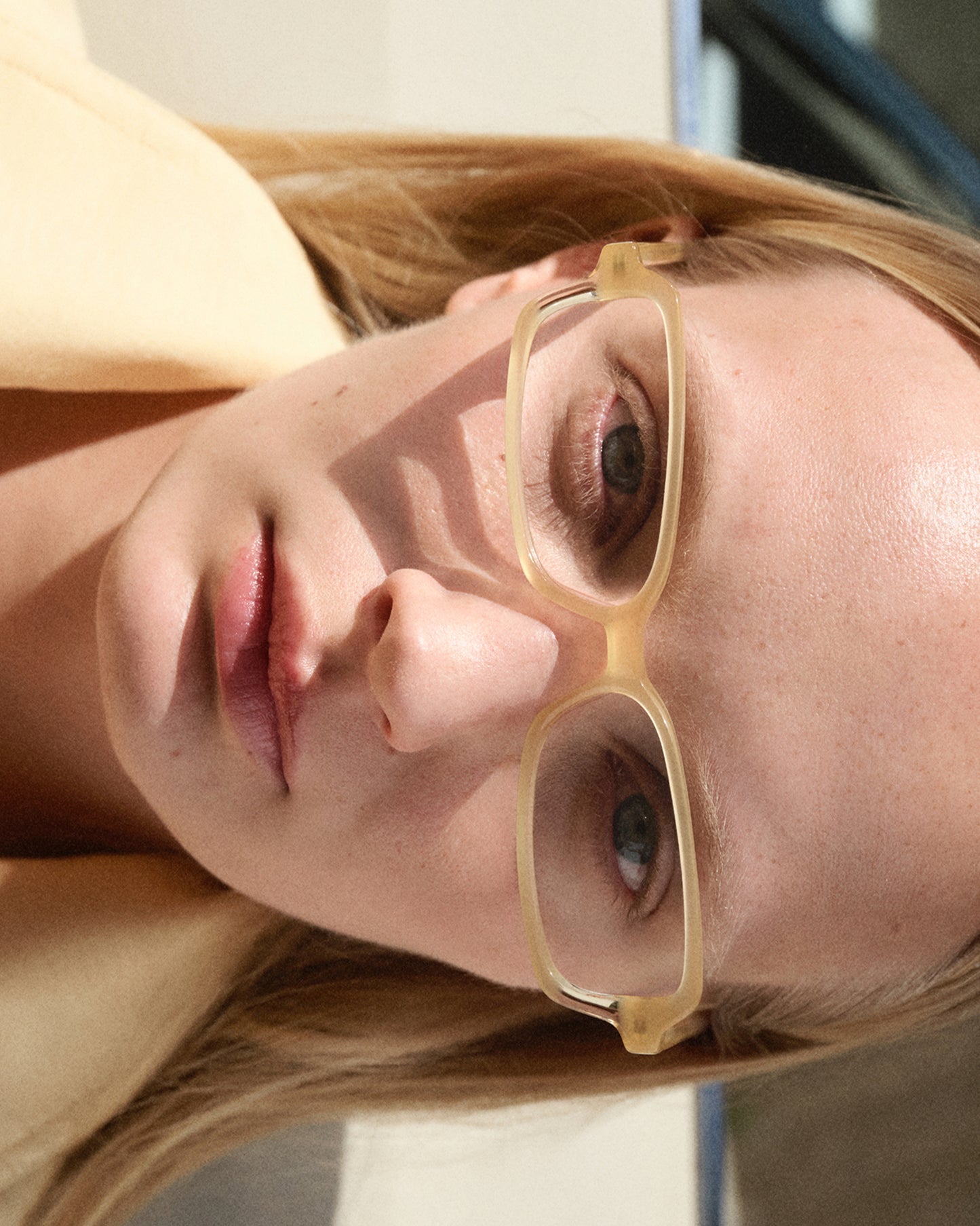 MAYE: Tiny Acetato Marrón optical glasses by GIGI STUDIOS 12080