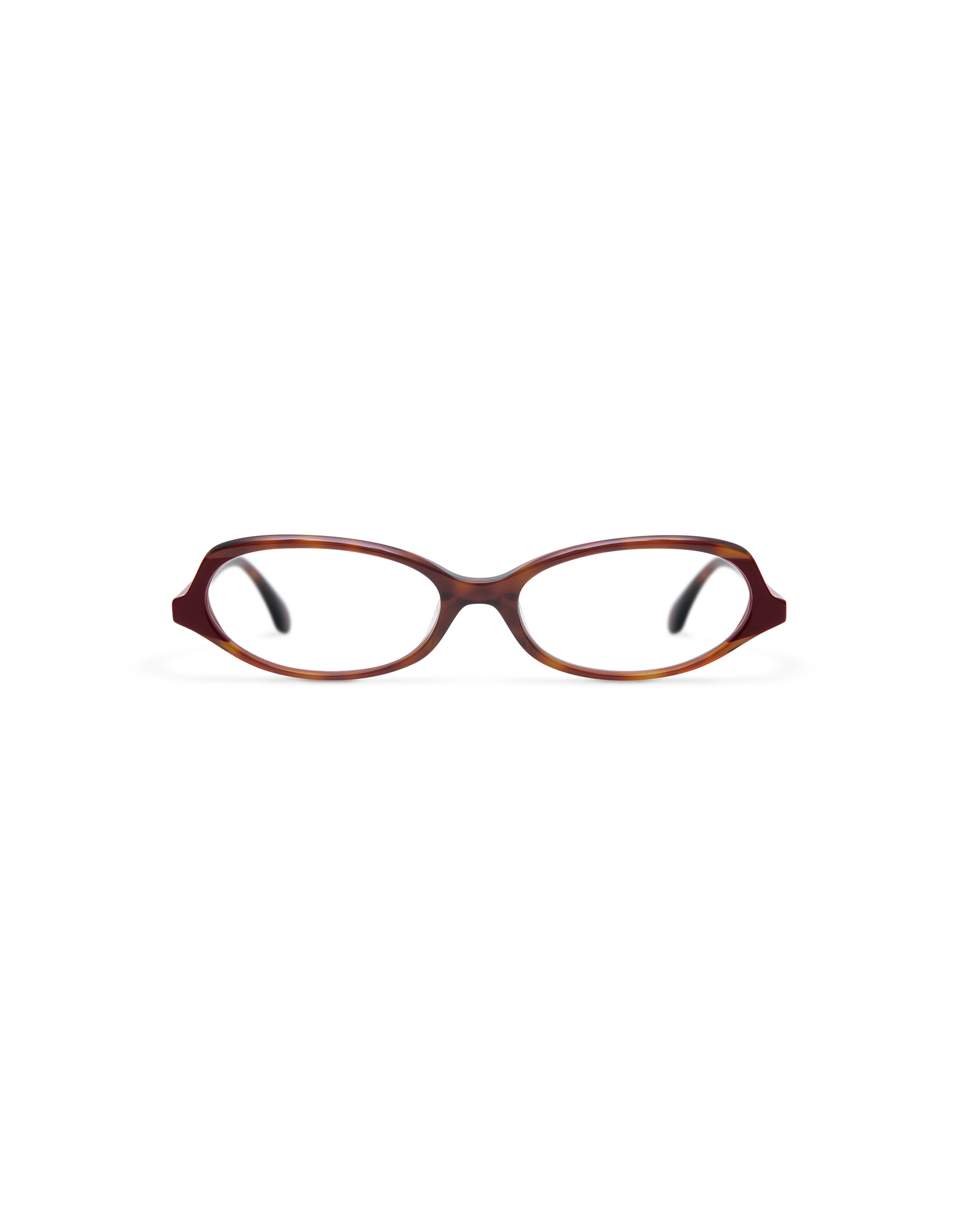 VIREN: Tiny Acetato Havana optical glasses by GIGI STUDIOS 13526