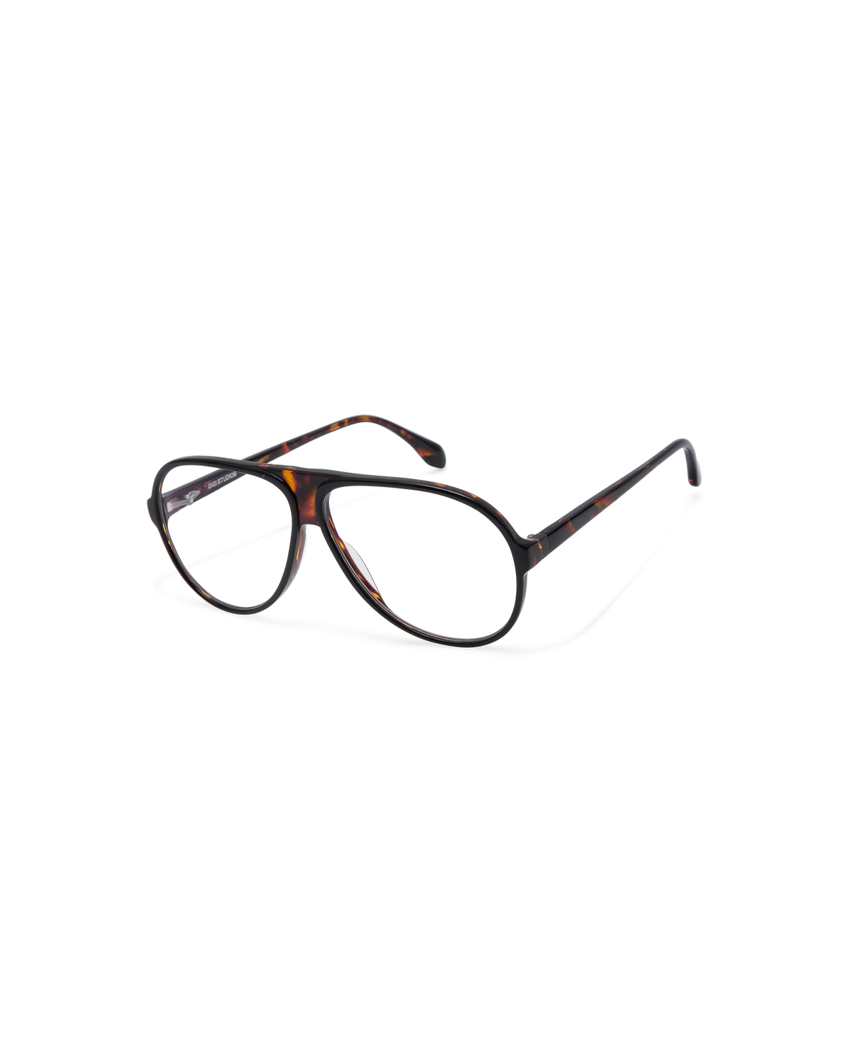 VARENA: Aviador Acetato Noir optical glasses by GIGI STUDIOS 13543
