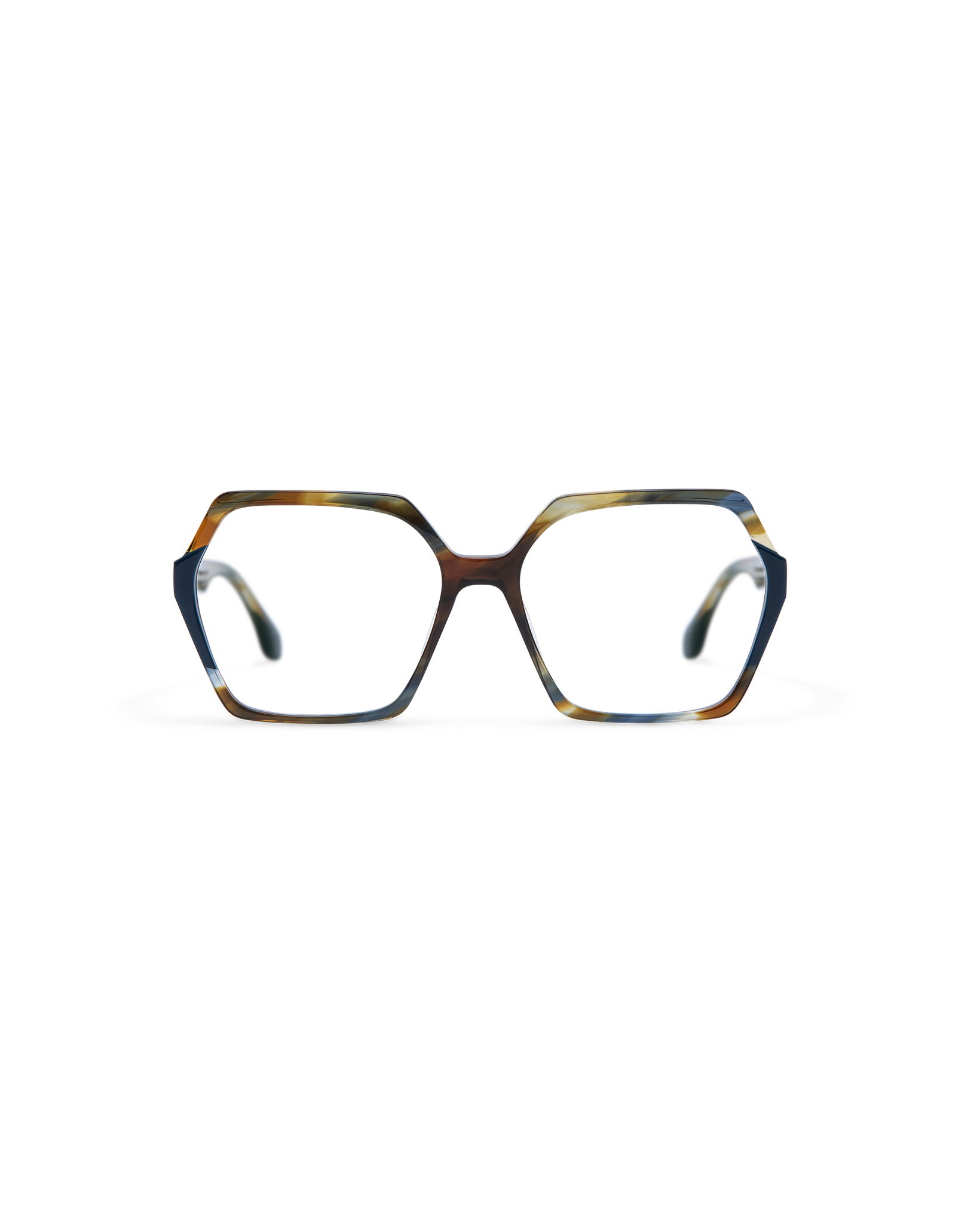 NADIRA: Geométricas Acetato Azul optical glasses by GIGI STUDIOS 13560