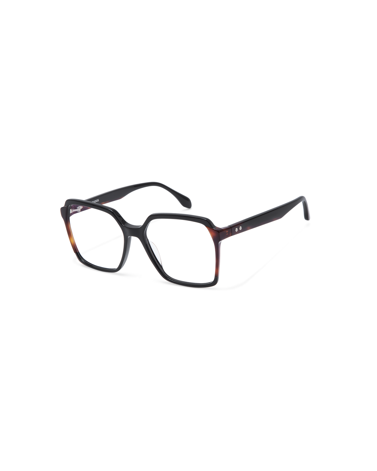 AHLIA: Cuadrada Acetato Noir optical glasses by GIGI STUDIOS 13563