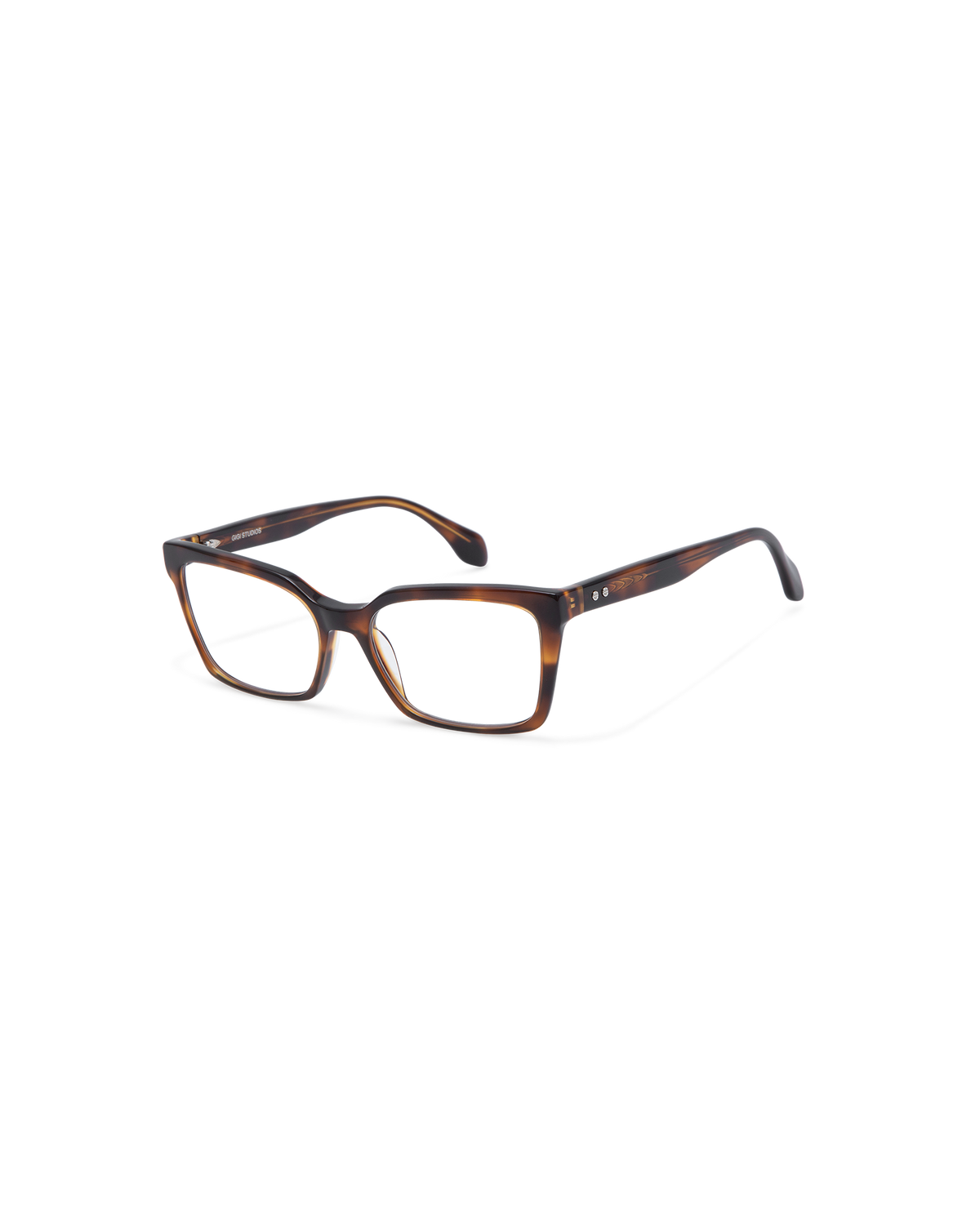 SERINA: Cat Eye Acetato Havana optical glasses by GIGI STUDIOS 13579