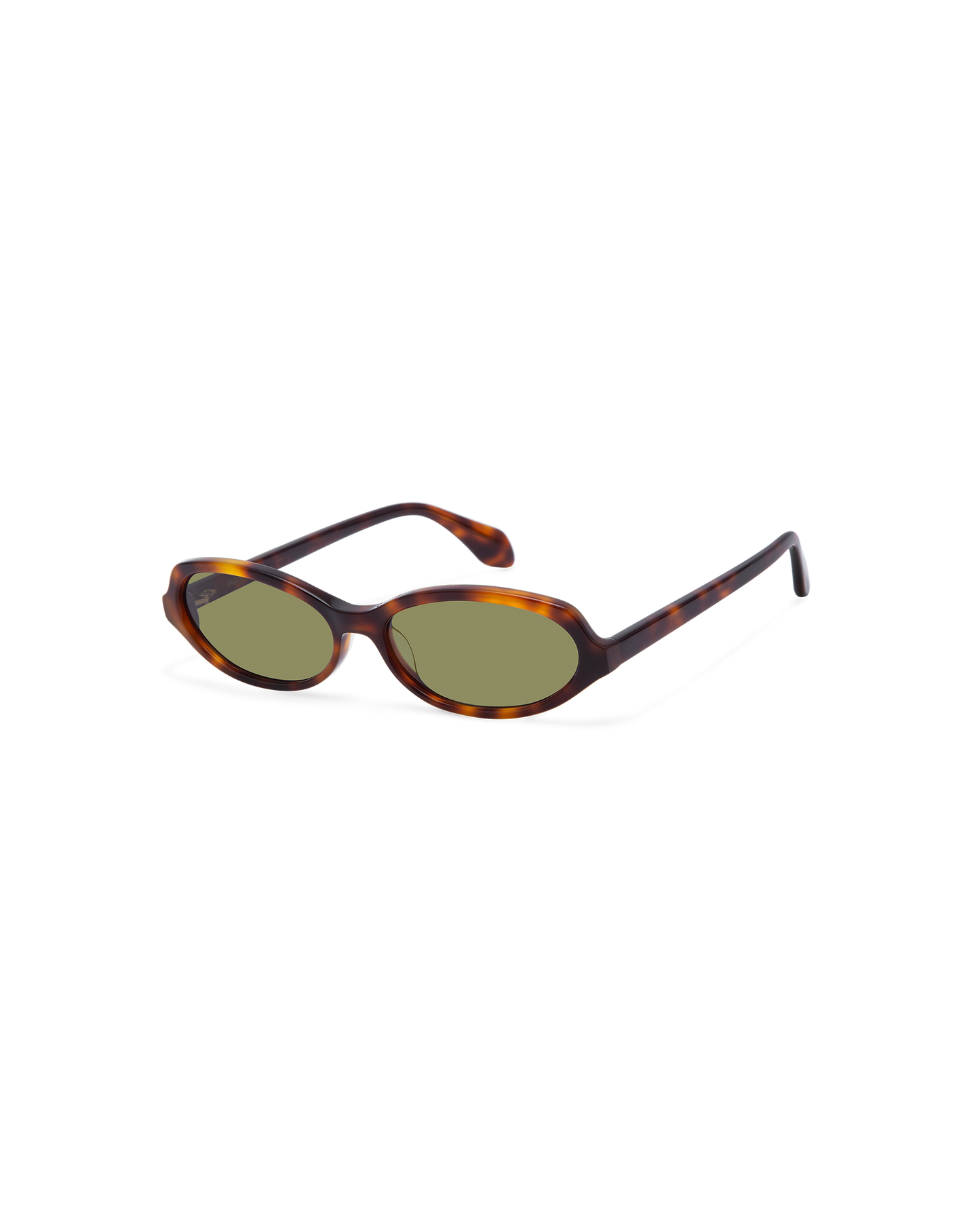 ALVINA: Tiny Acetato Havana sunglasses by GIGI STUDIOS 13603