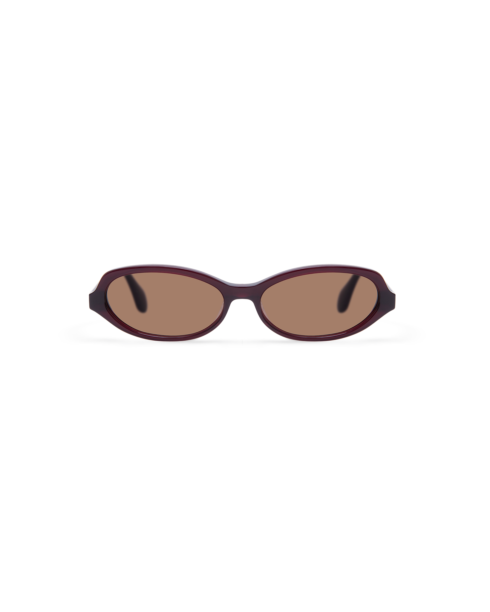 ALVINA: Tiny Acetato Rojo sunglasses by GIGI STUDIOS 13604