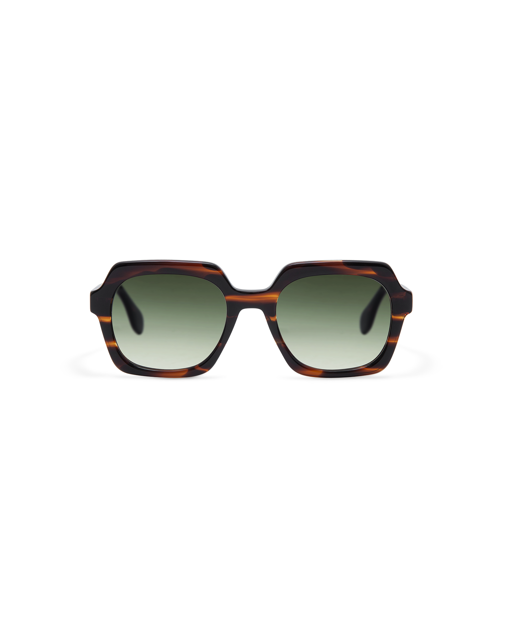 ALYRA: Geométricas Acetato Havana sunglasses by GIGI STUDIOS 13620