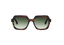 ALYRA: Geométricas Acetato Havana sunglasses by GIGI STUDIOS 13620