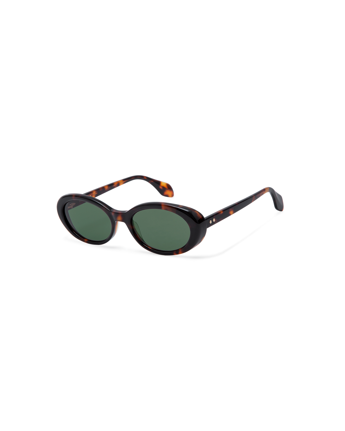ORIA: Tiny Acetato Havana sunglasses by GIGI STUDIOS 13627