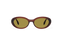ORIA: Tiny Acetato Rojo sunglasses by GIGI STUDIOS 13628