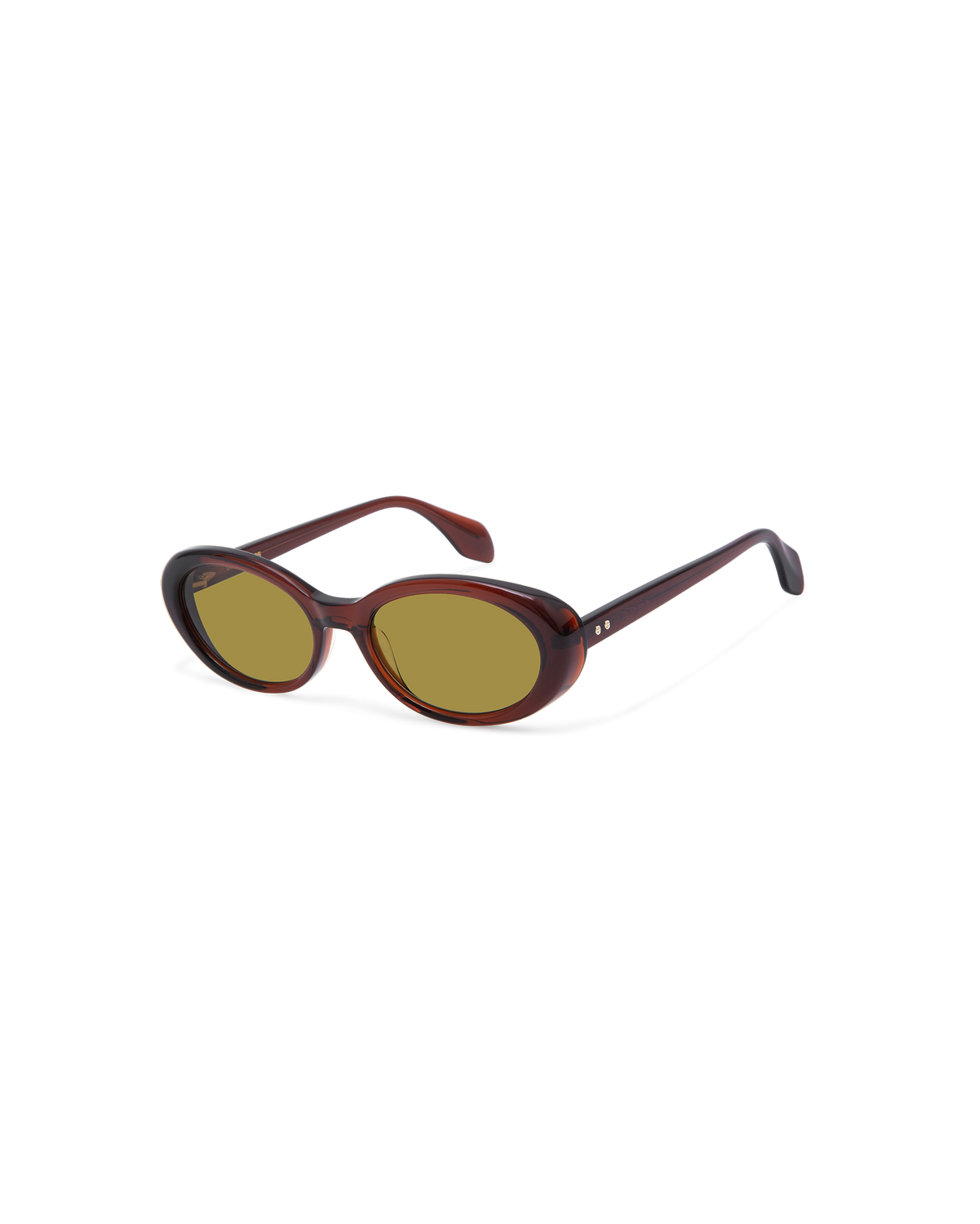 ORIA: Tiny Acetato Rojo sunglasses by GIGI STUDIOS 13629