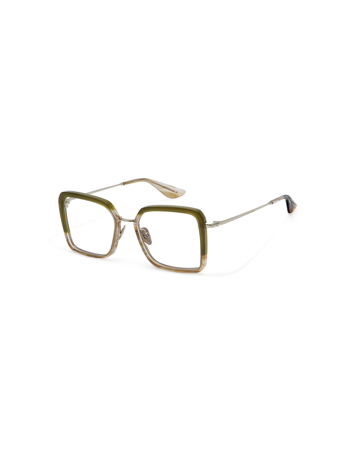 ELANA: Cat Eye Acetato-Metal Marrón optical glasses by GIGI STUDIOS 13641