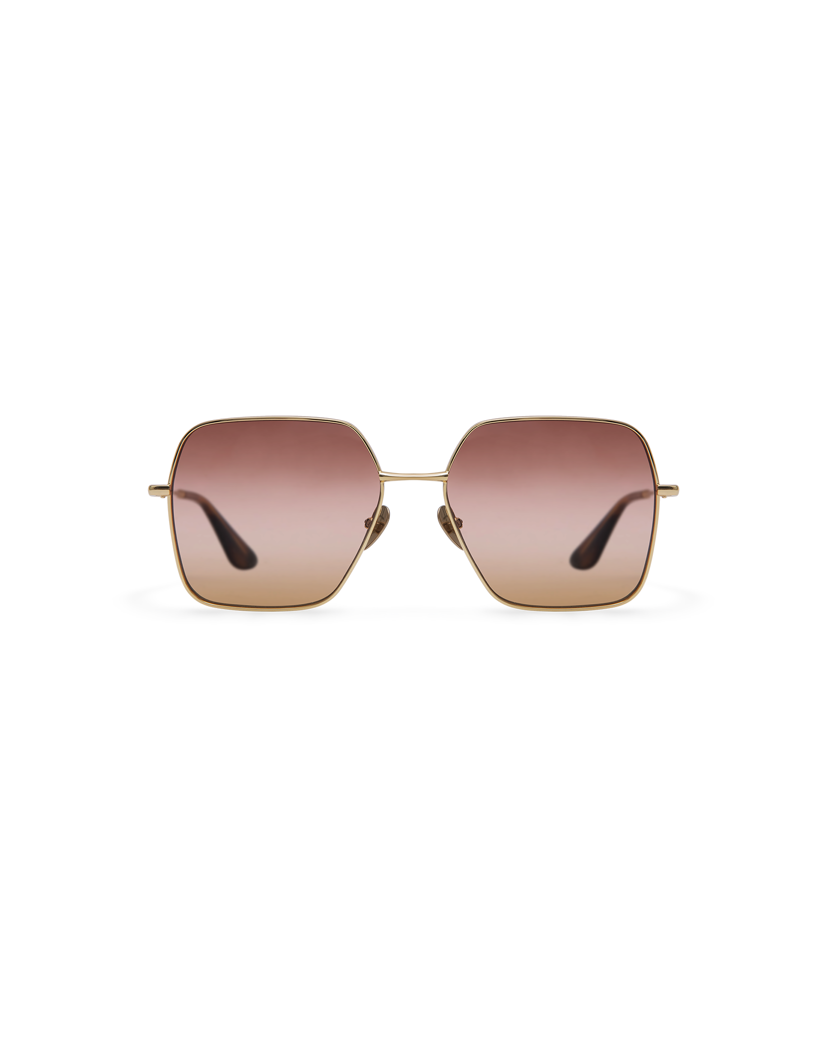 ILENA: Cuadrada Metal Doré sunglasses by GIGI STUDIOS 13646