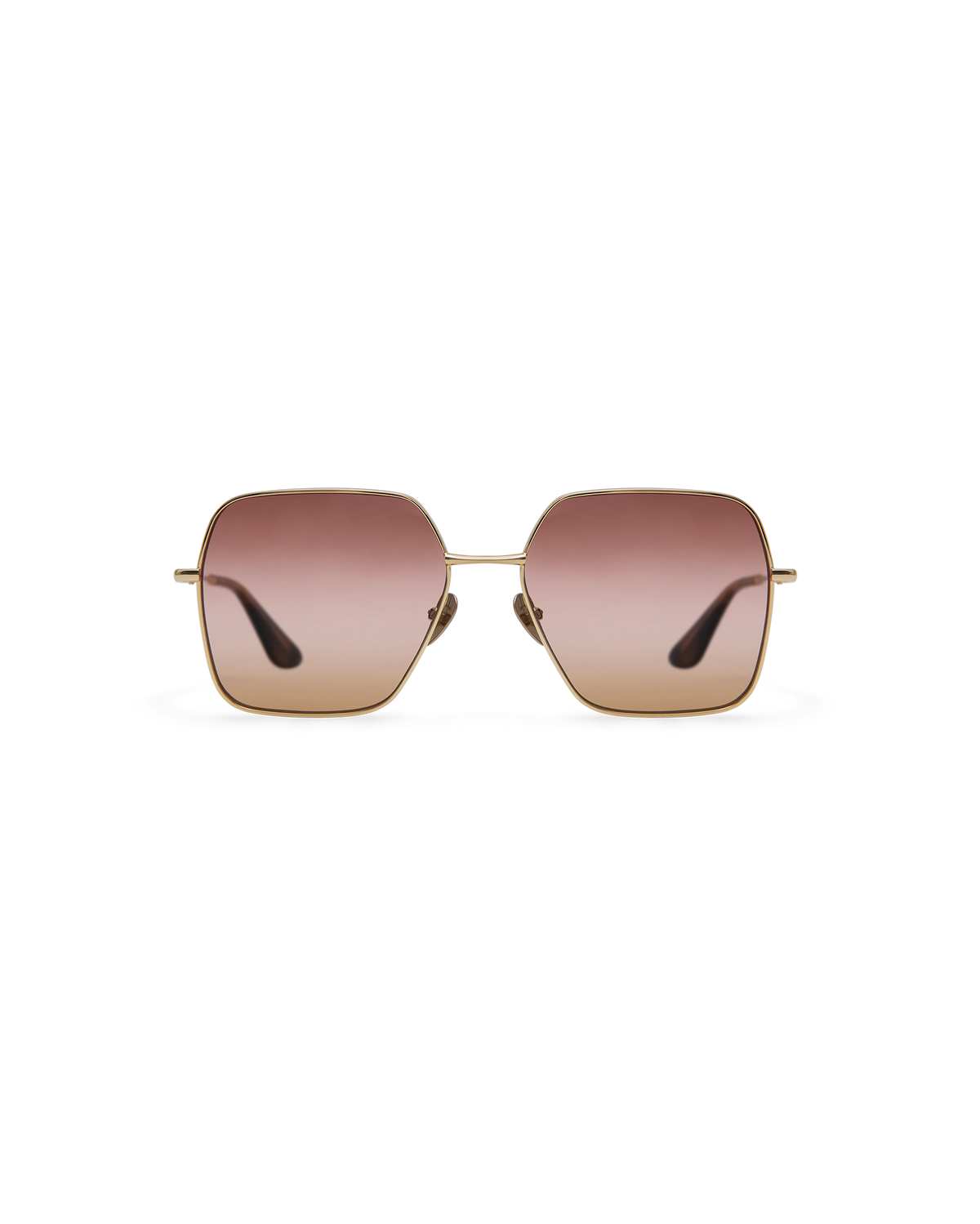 ILENA: Cuadrada Metal Doré sunglasses by GIGI STUDIOS 13646