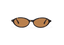 MILLY: Tiny Acetato Havana sunglasses by GIGI STUDIOS 13667