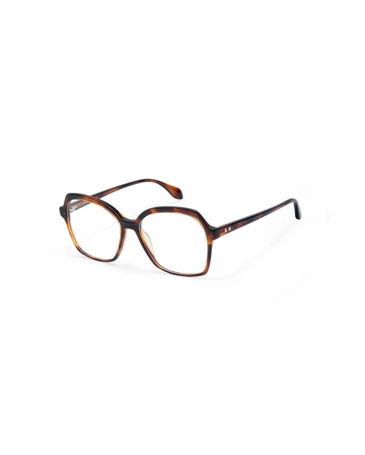 KALIA: Cuadrada Acetato Havana optical glasses by GIGI STUDIOS 14525