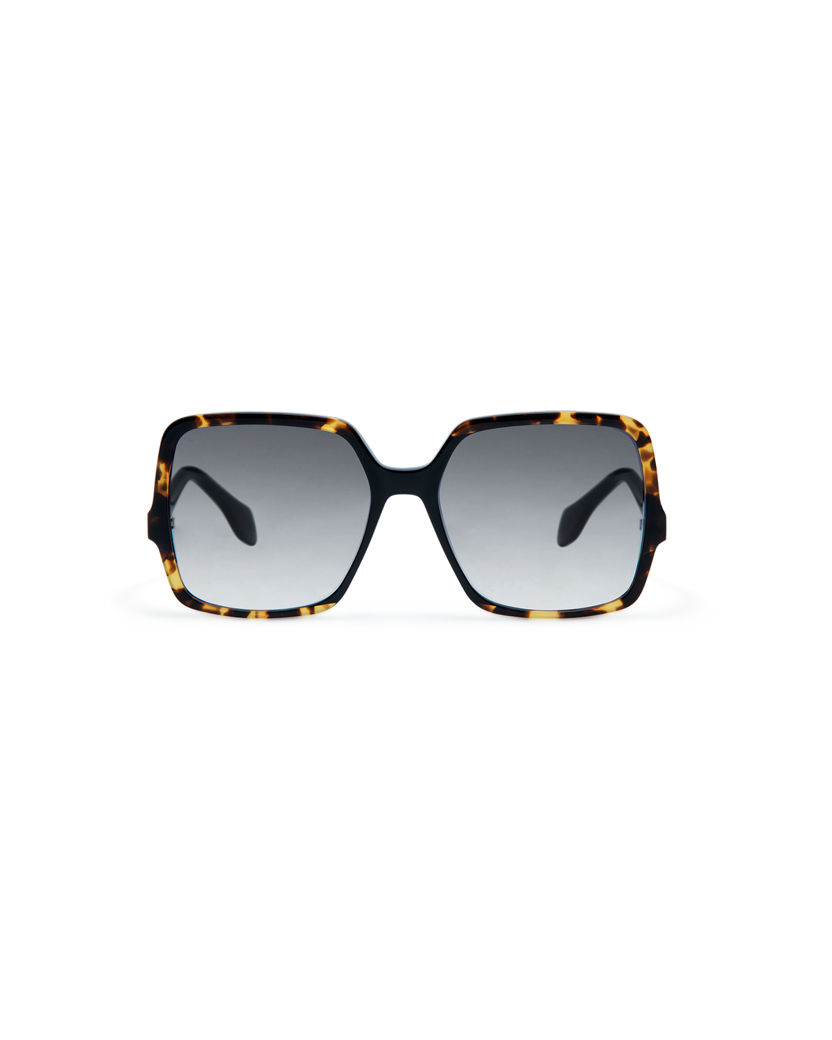 KARIS: Cuadrada Acetato Havana sunglasses by GIGI STUDIOS 14463