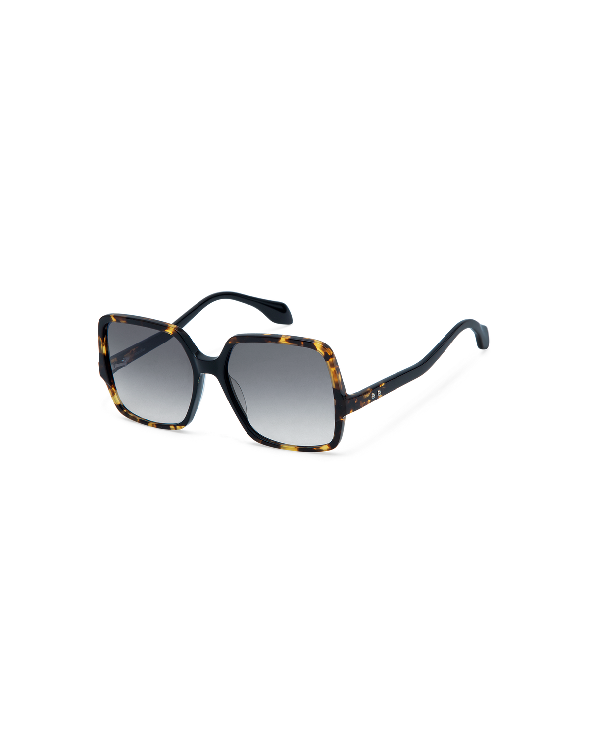 KARIS: Cuadrada Acetato Havana sunglasses by GIGI STUDIOS 14527