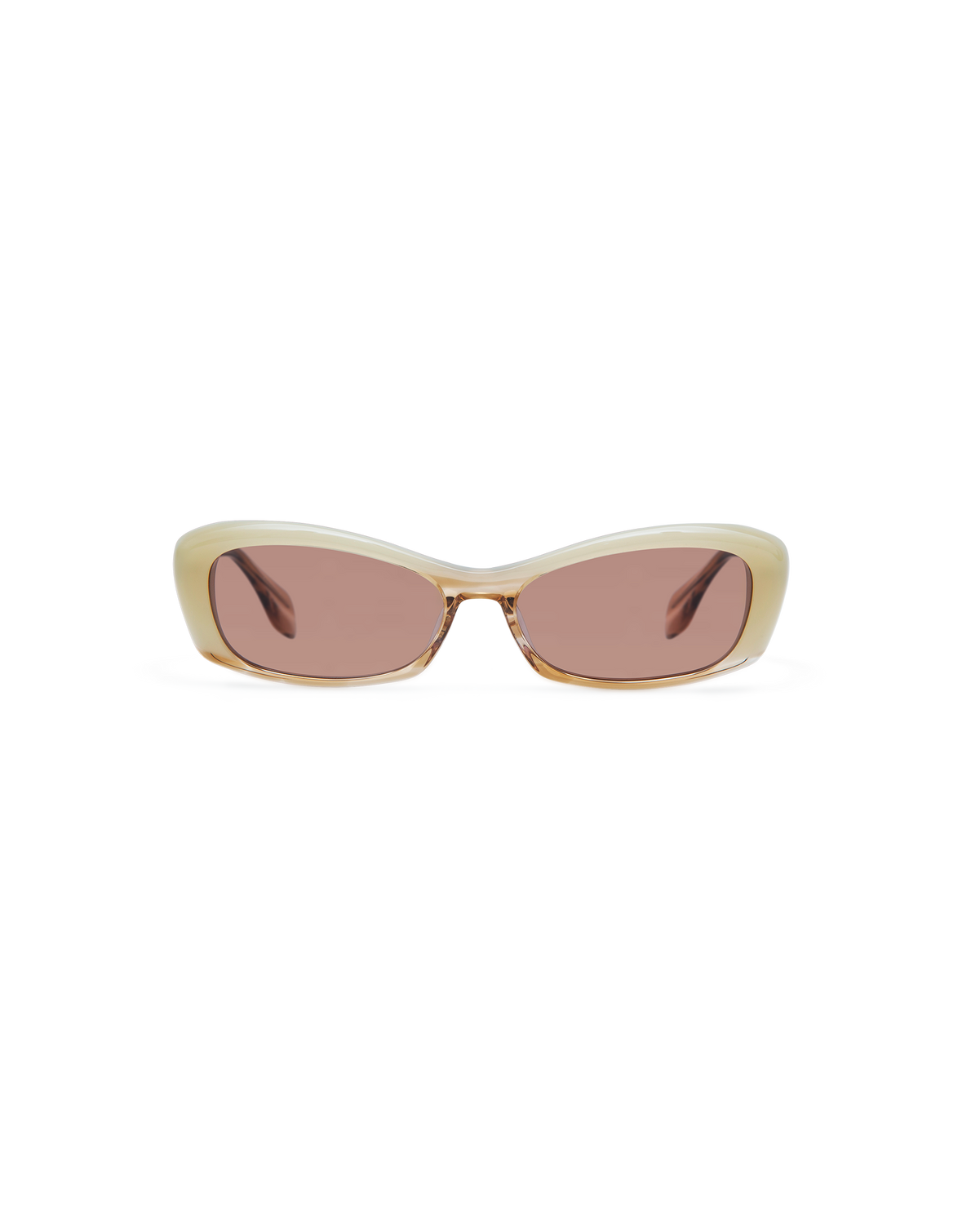 YURENA: Tiny Acetato Marrón sunglasses by GIGI STUDIOS 14470
