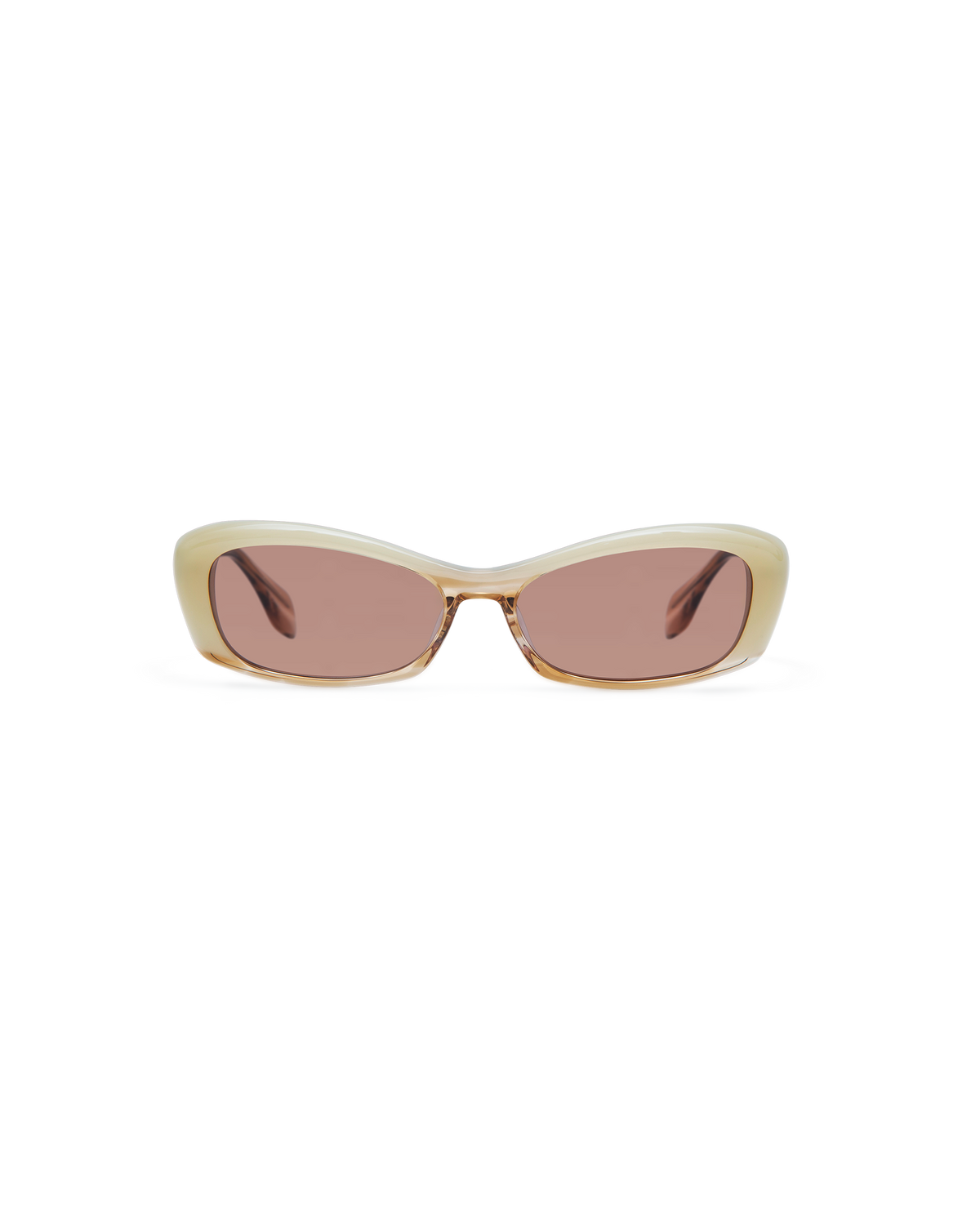 YURENA: Tiny Acetato Marrón sunglasses by GIGI STUDIOS 14470