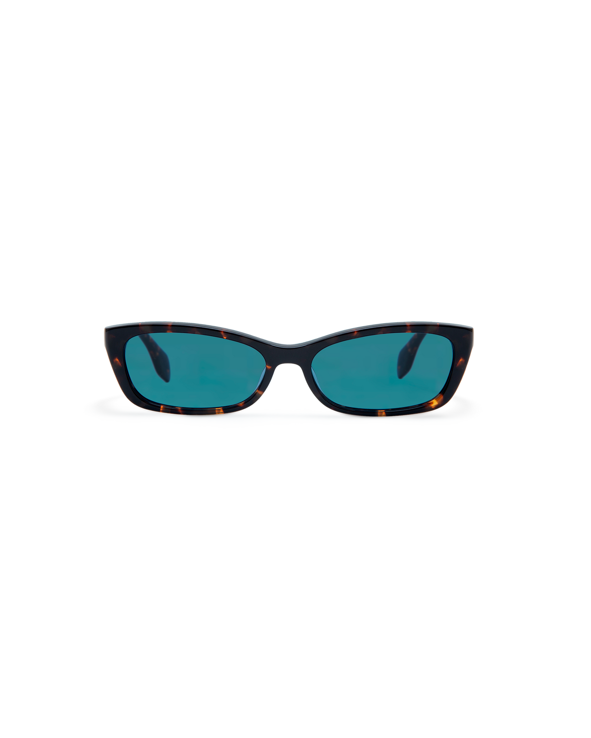 LARINA: Tiny Acetato Havana sunglasses by GIGI STUDIOS 14472