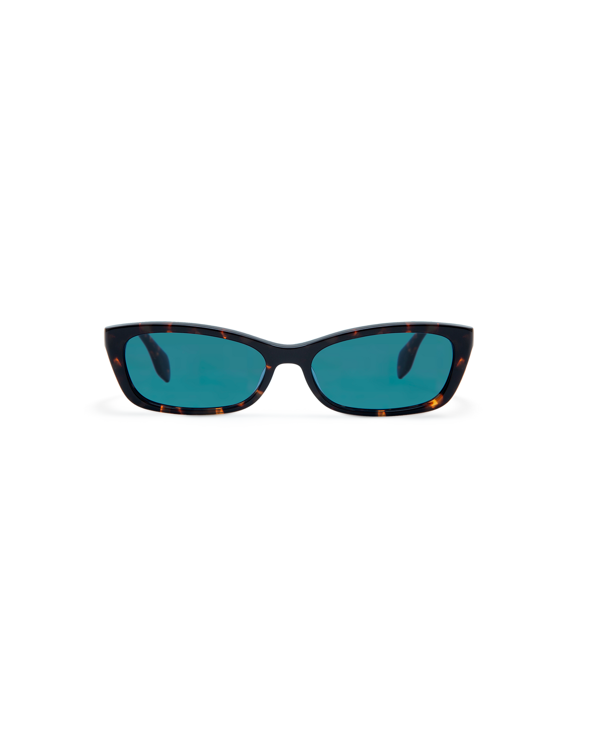 LARINA: Tiny Acetato Havana sunglasses by GIGI STUDIOS 14472