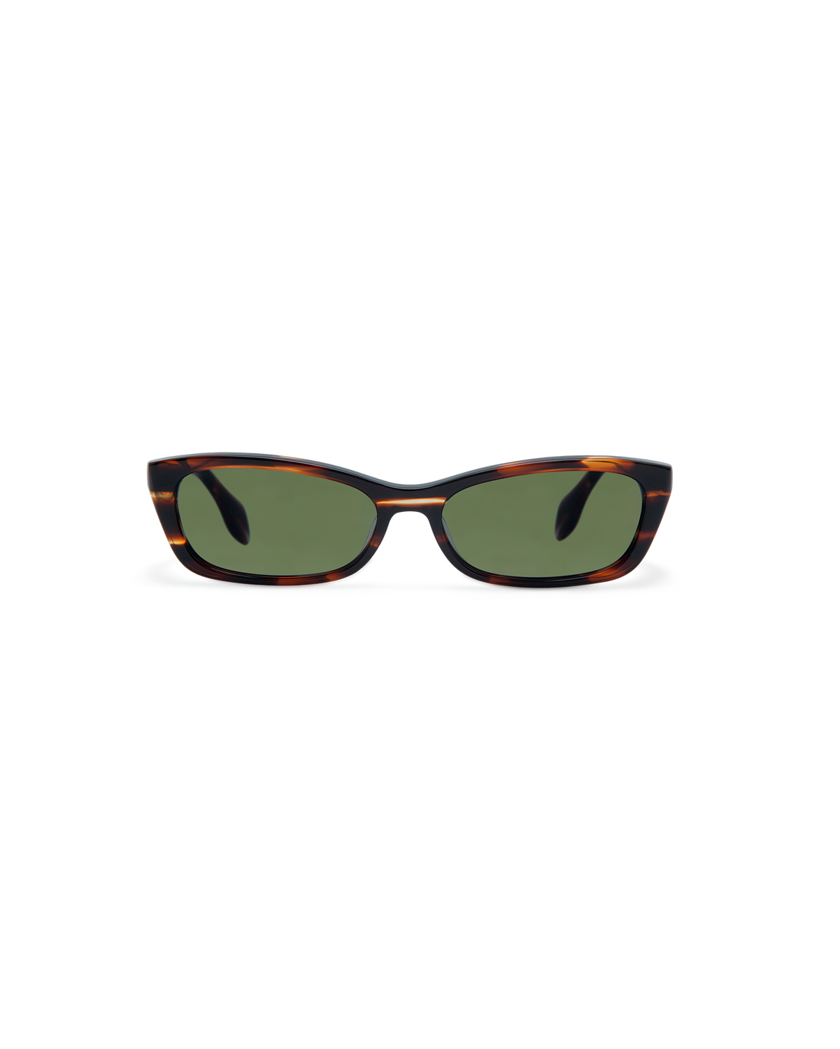 LARINA: Tiny Acetato Havana sunglasses by GIGI STUDIOS 14473