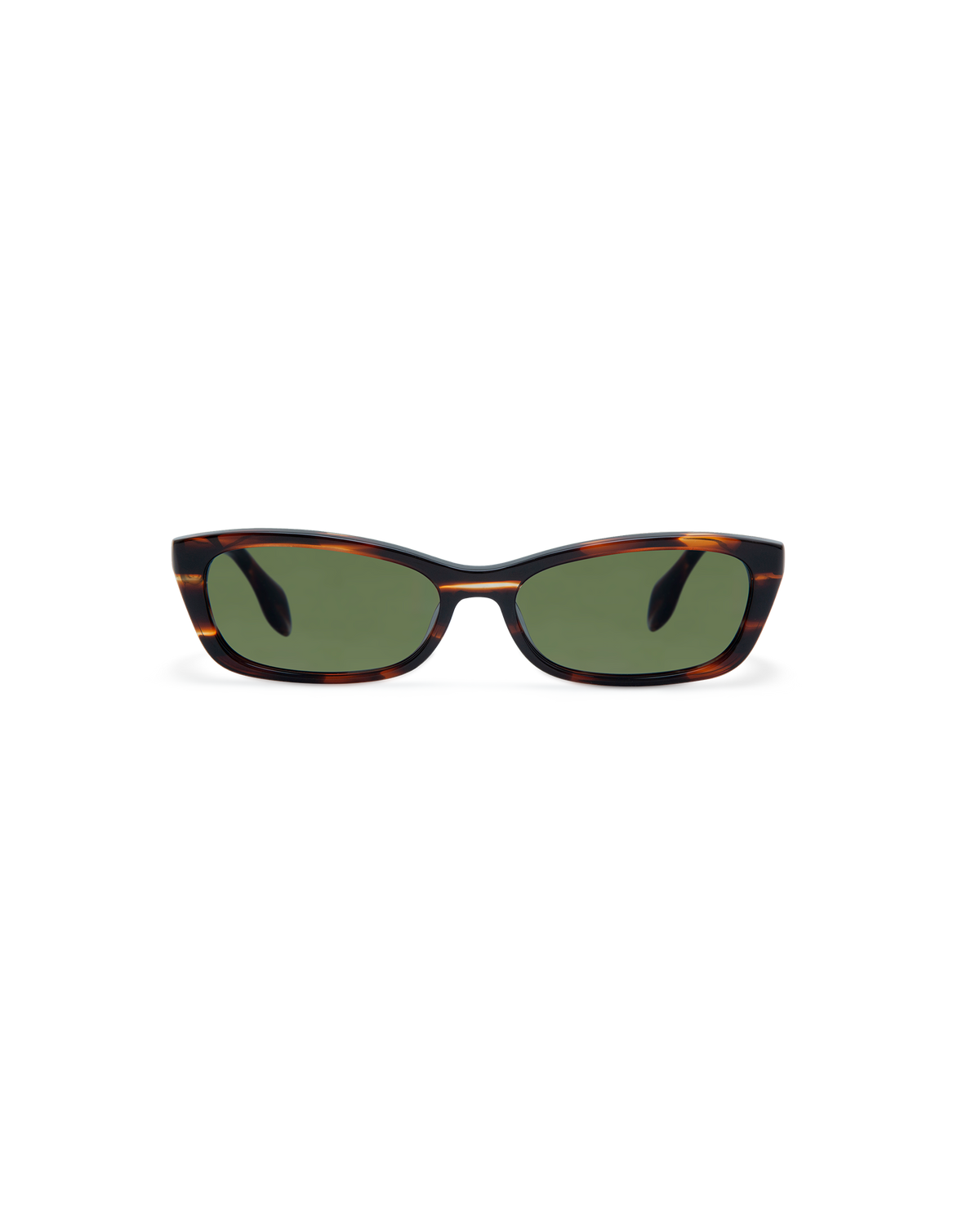 LARINA: Tiny Acetato Havana sunglasses by GIGI STUDIOS 14473