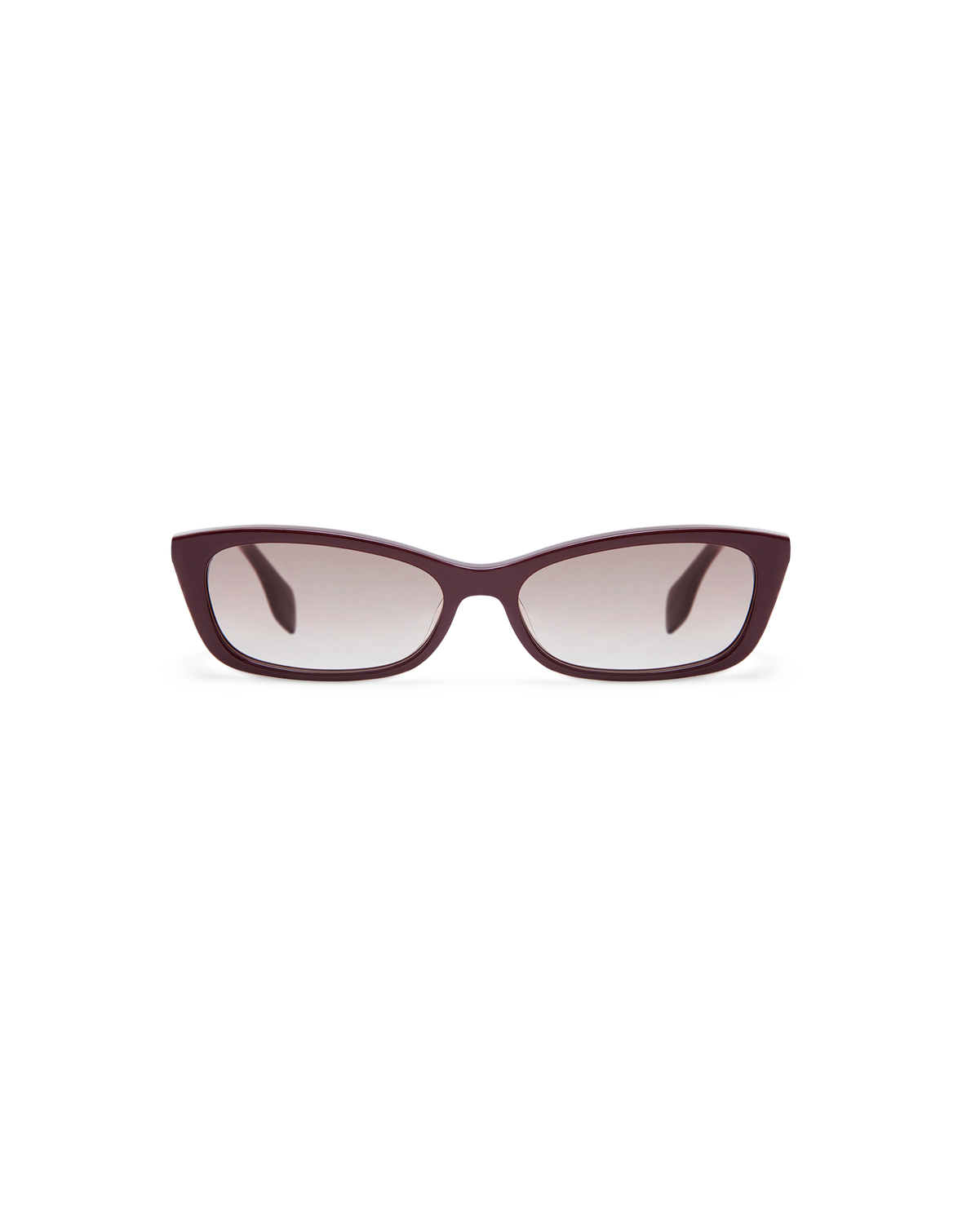 LARINA: Tiny Acetato Rojo sunglasses by GIGI STUDIOS 14474