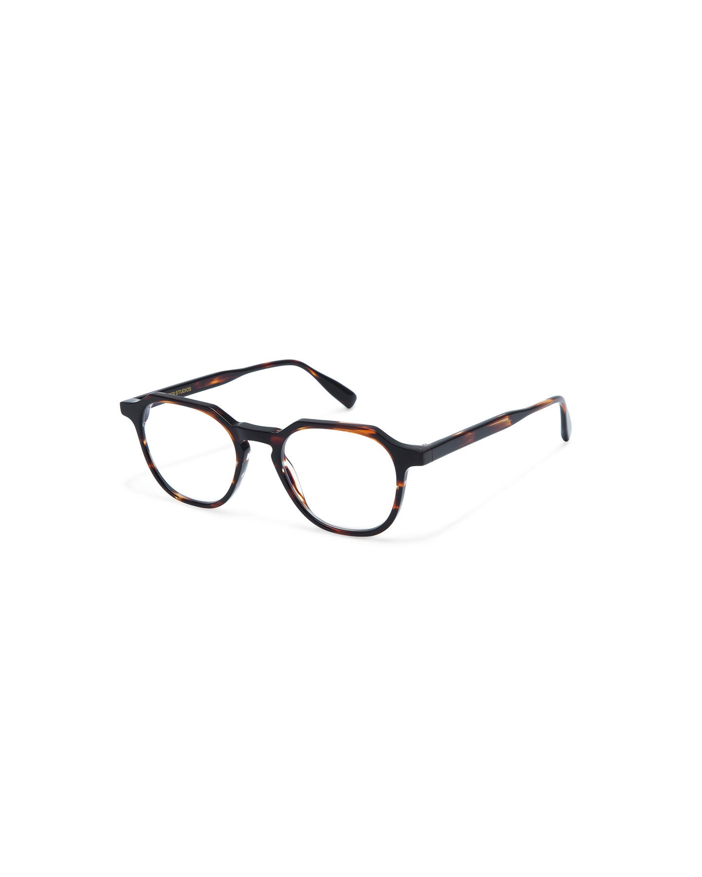 HANA: Geométricas Acetato Havana optical glasses by GIGI STUDIOS 4364