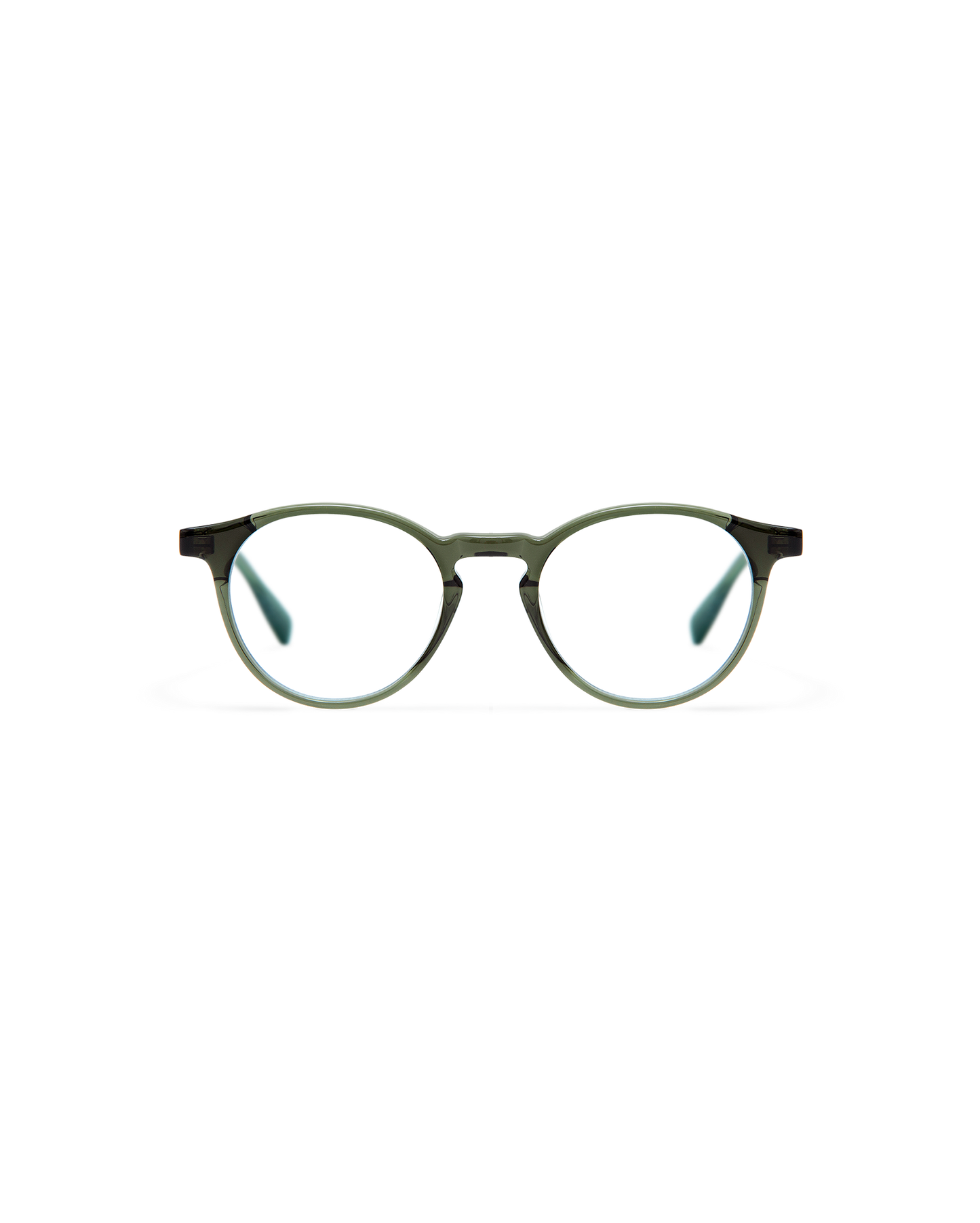 MILO: Redondas Acetato Verde optical glasses by GIGI STUDIOS 8408