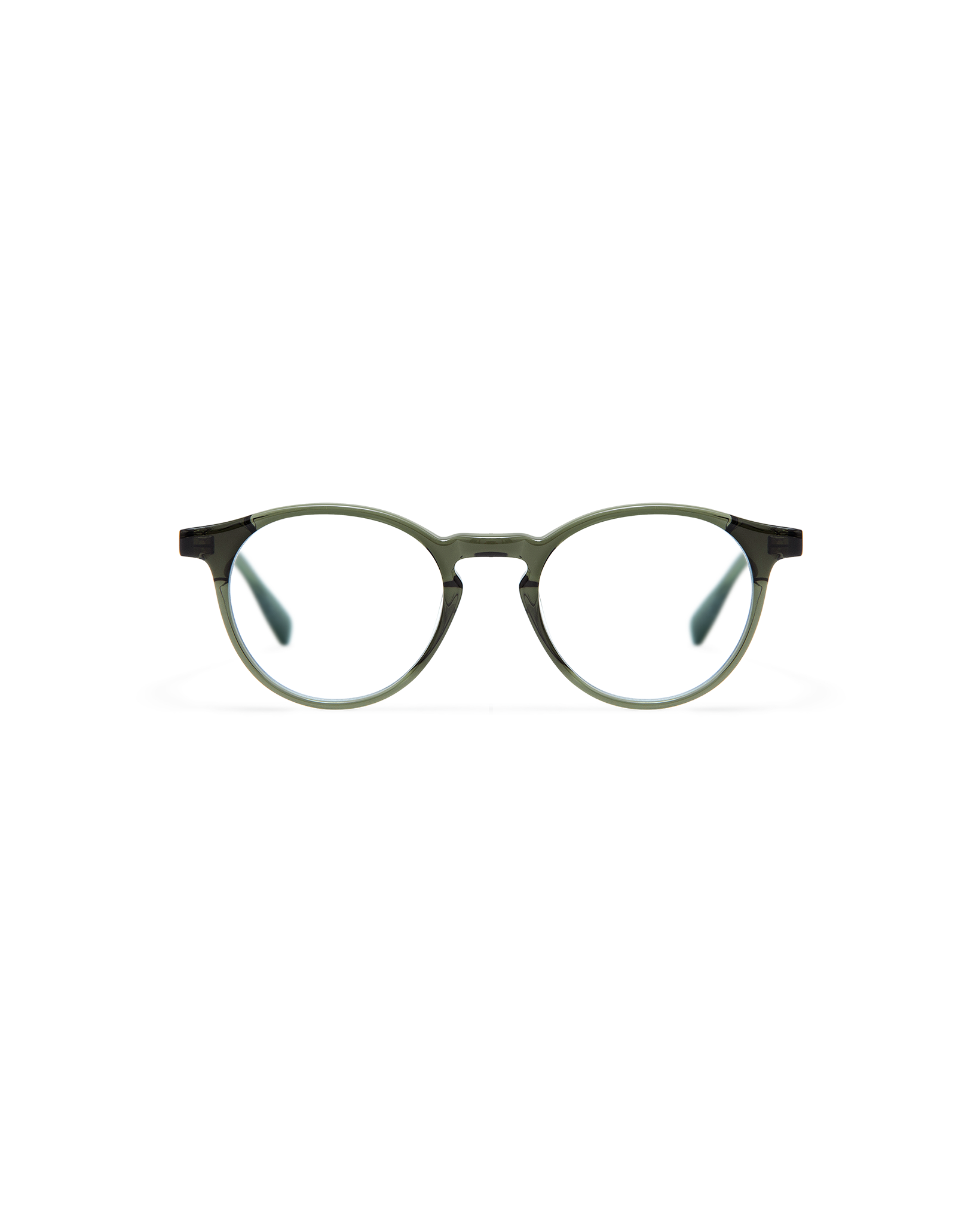 MILO: Redondas Acetato Verde optical glasses by GIGI STUDIOS 8408
