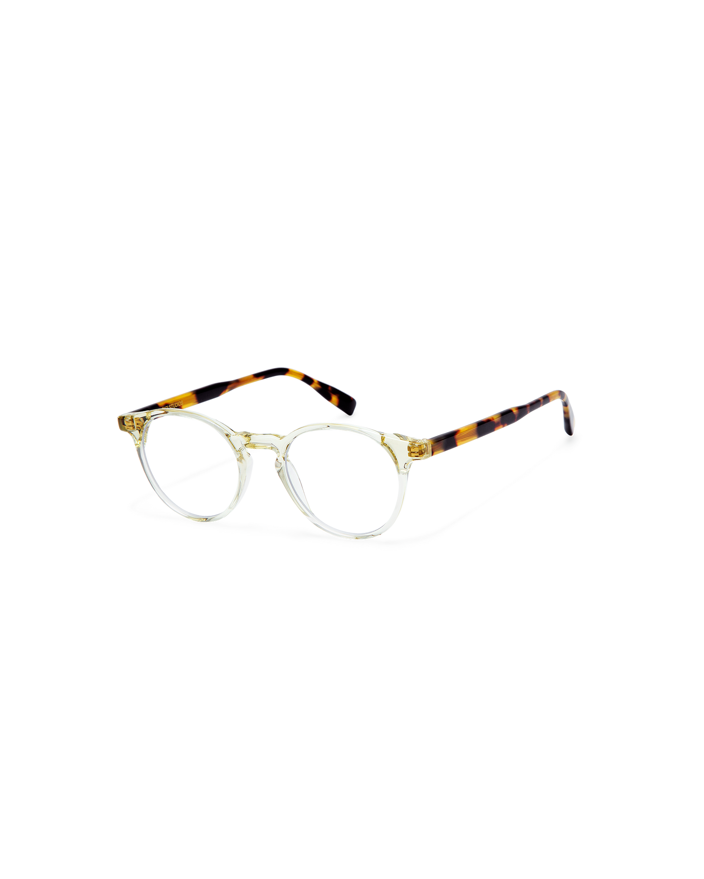 MILO: Redondas Acetato Transparente optical glasses by GIGI STUDIOS 8805